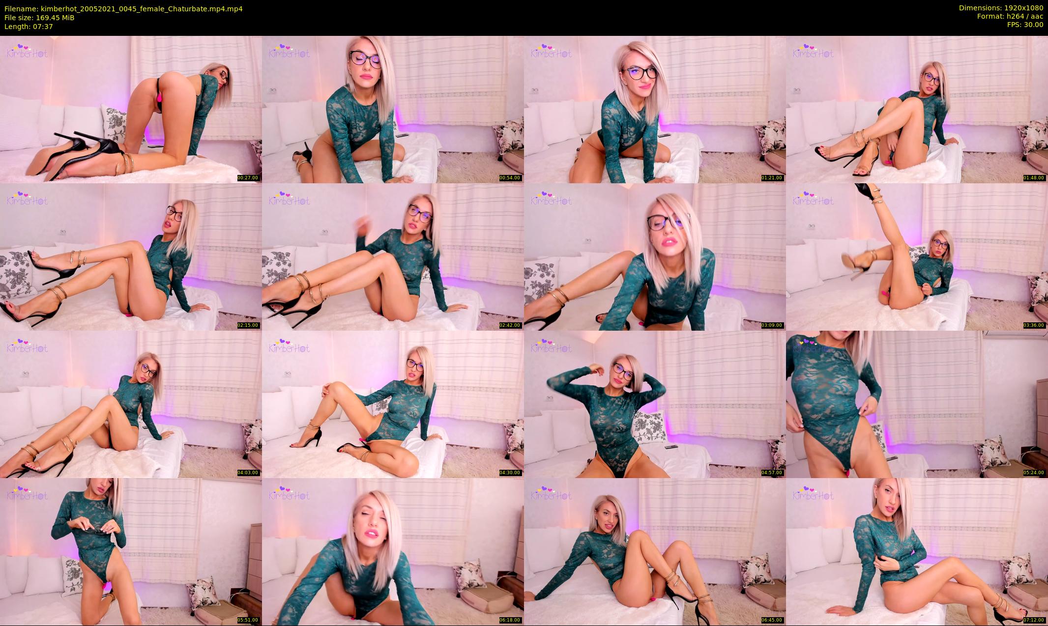 kimberhot — 8 minute Chaturbate female cam show recording, 1080p, May 20, 2021