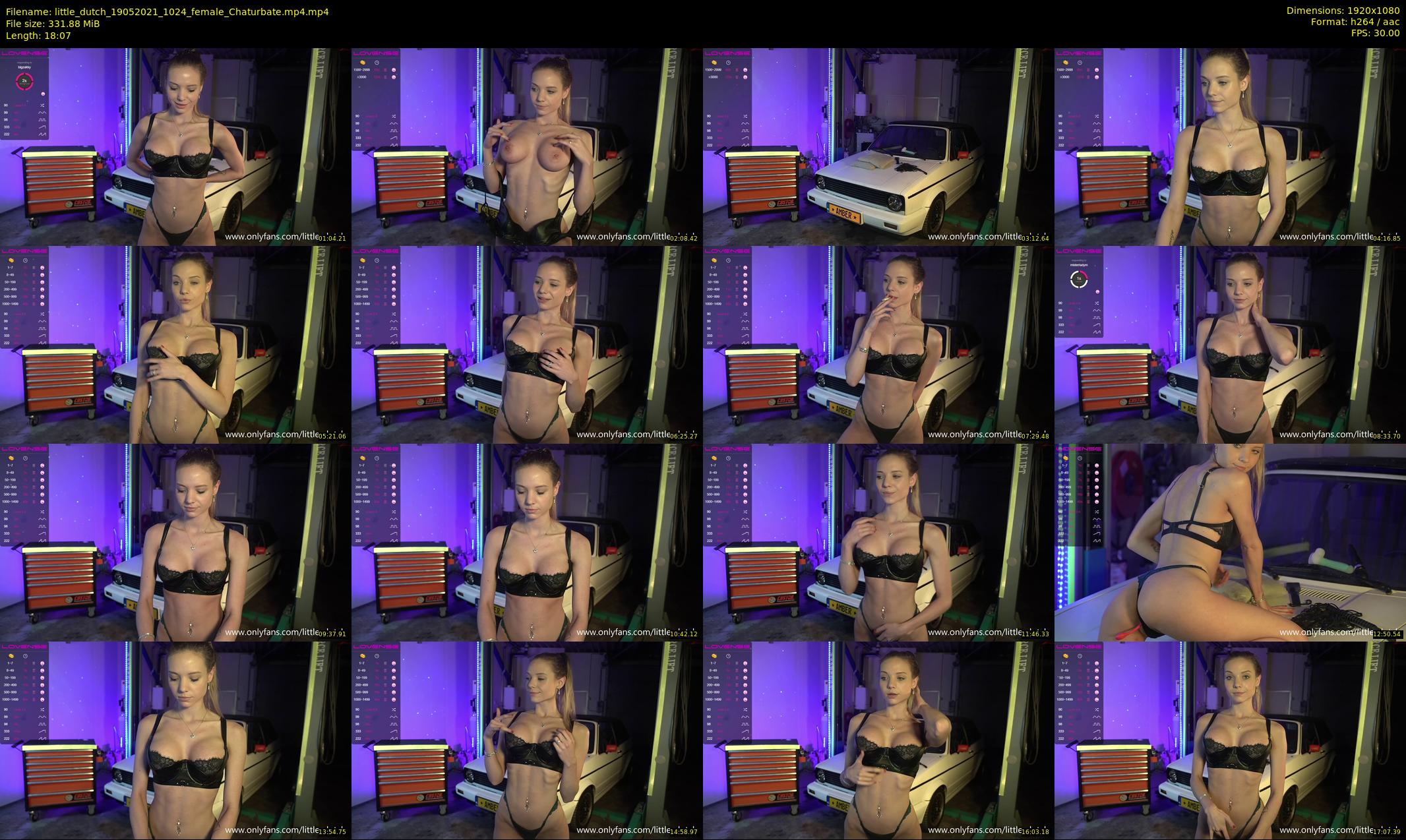 little_dutch — 19 minute Chaturbate female cam show recording, 1080p, May 19, 2021