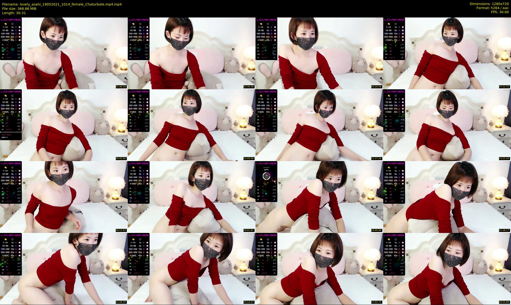 lovely_asahi — 31 minute Chaturbate female cam show recording, 720p, May 19, 2021