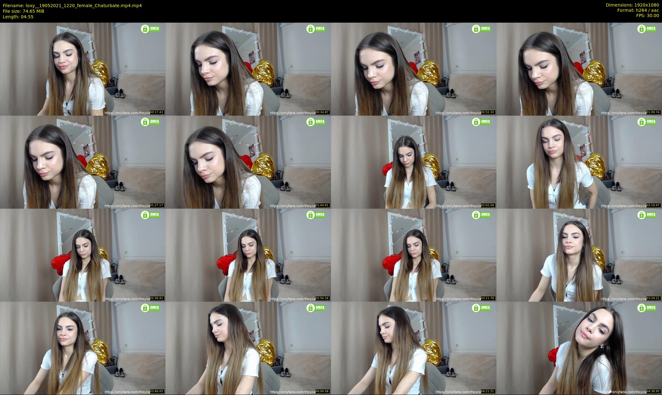 loxy_ — 5 minute Chaturbate female cam show recording, 1080p, May 19, 2021