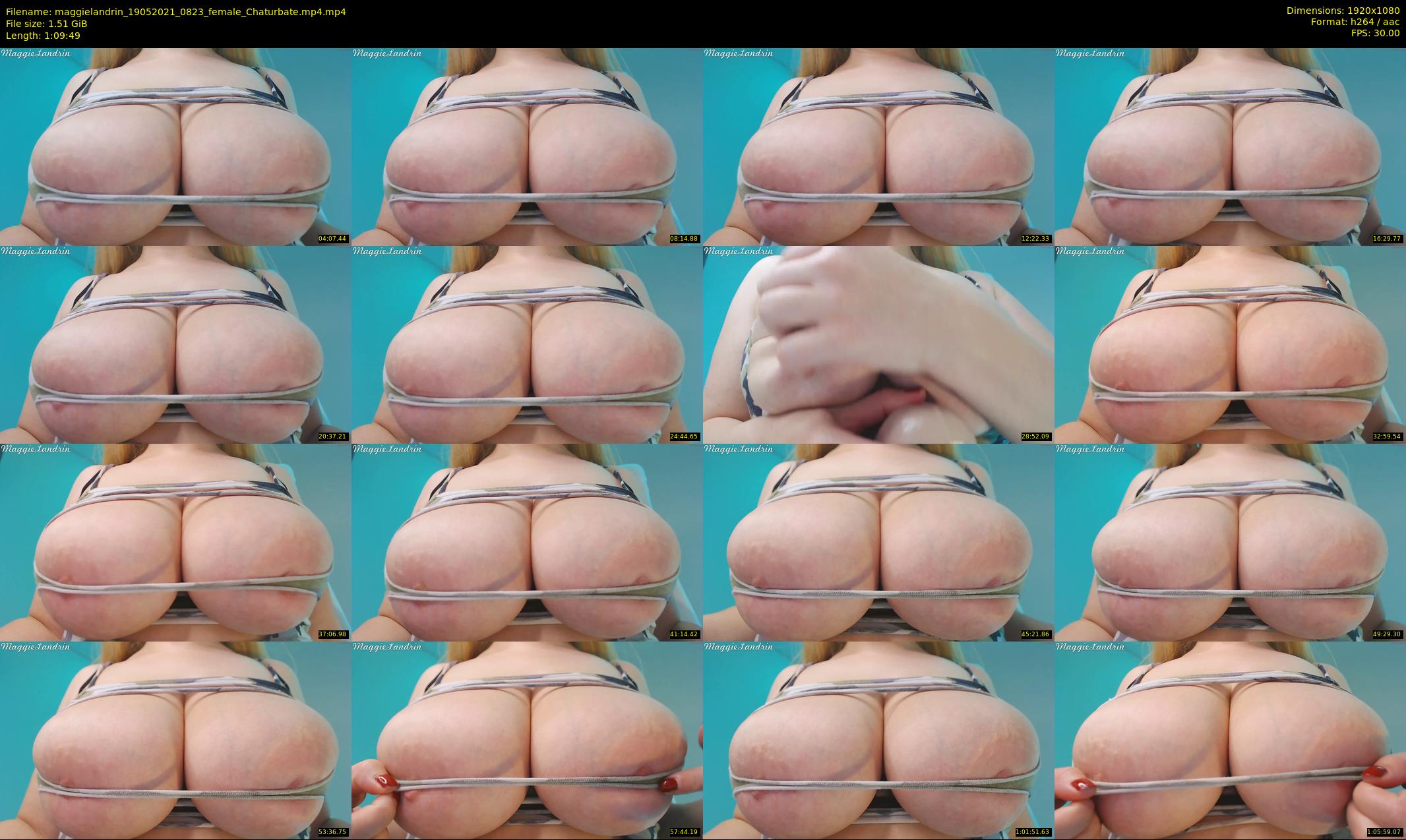 maggielandrin — 70 minute Chaturbate female cam show recording, 1080p, May 19, 2021