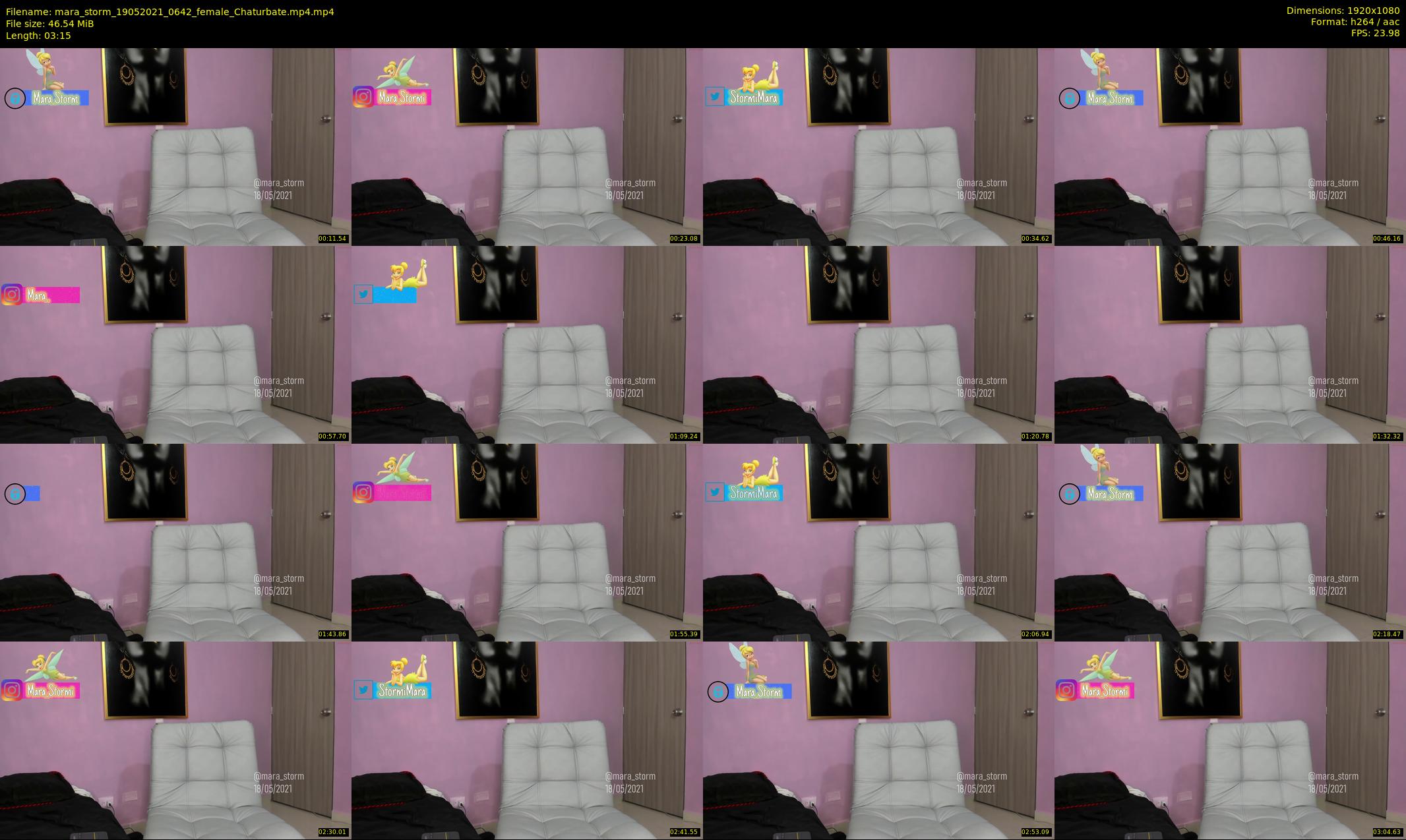 mara_storm — 4 minute Chaturbate female cam show recording, 1080p, May 19, 2021
