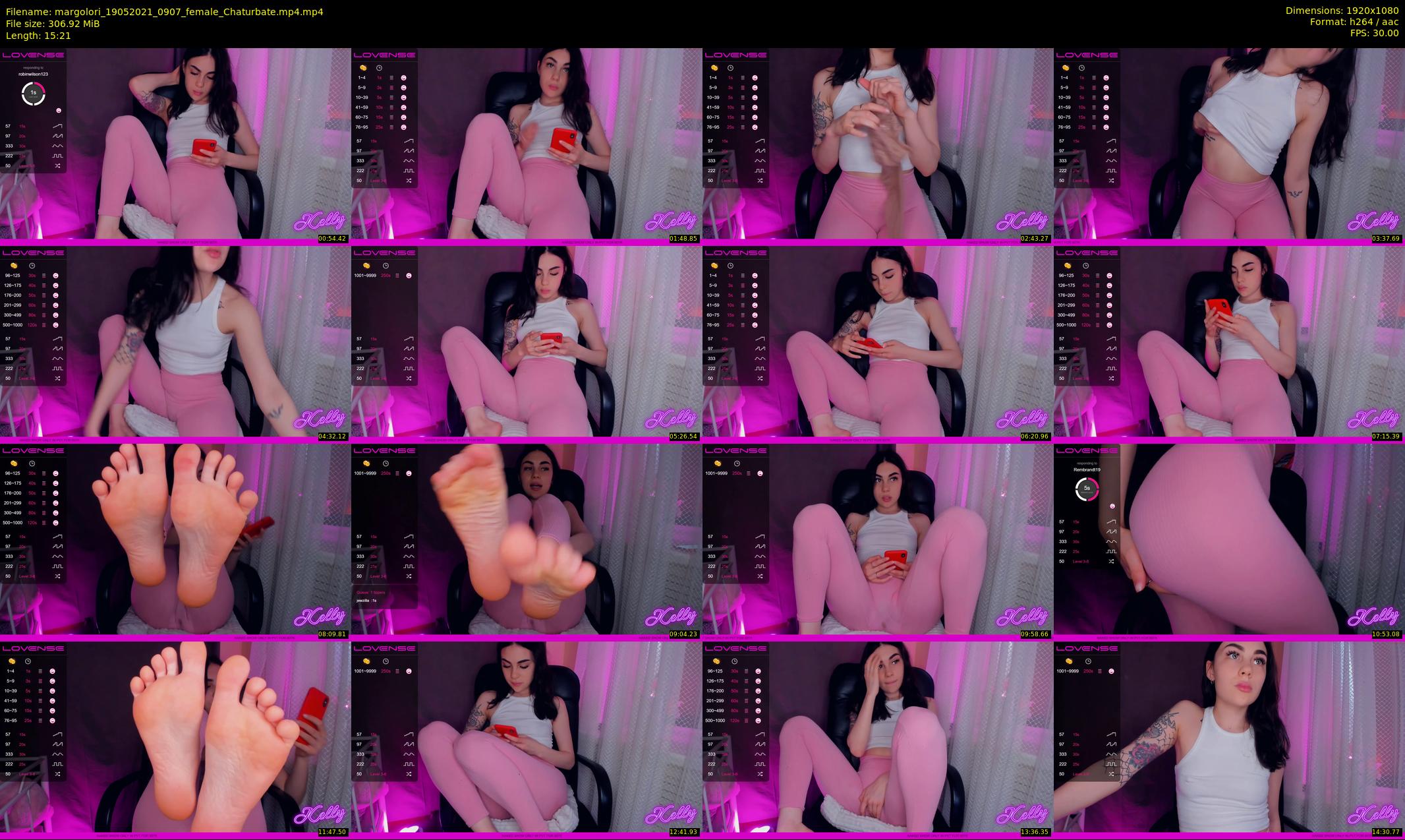 margolori — 16 minute Chaturbate couple cam show recording, 1080p, May 19, 2021