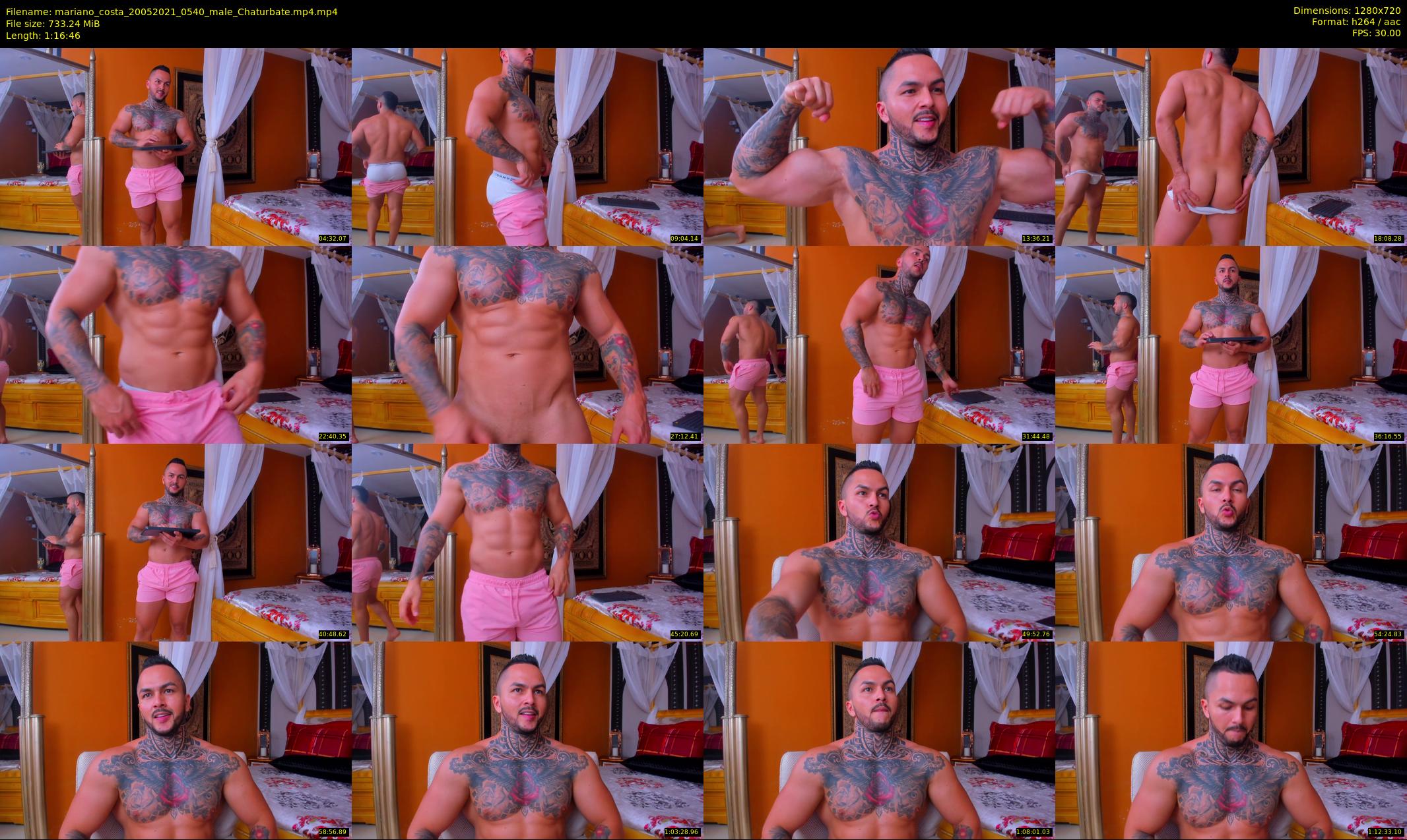 mariano_costa — 77 minute Chaturbate male cam show recording, 720p, May 20, 2021