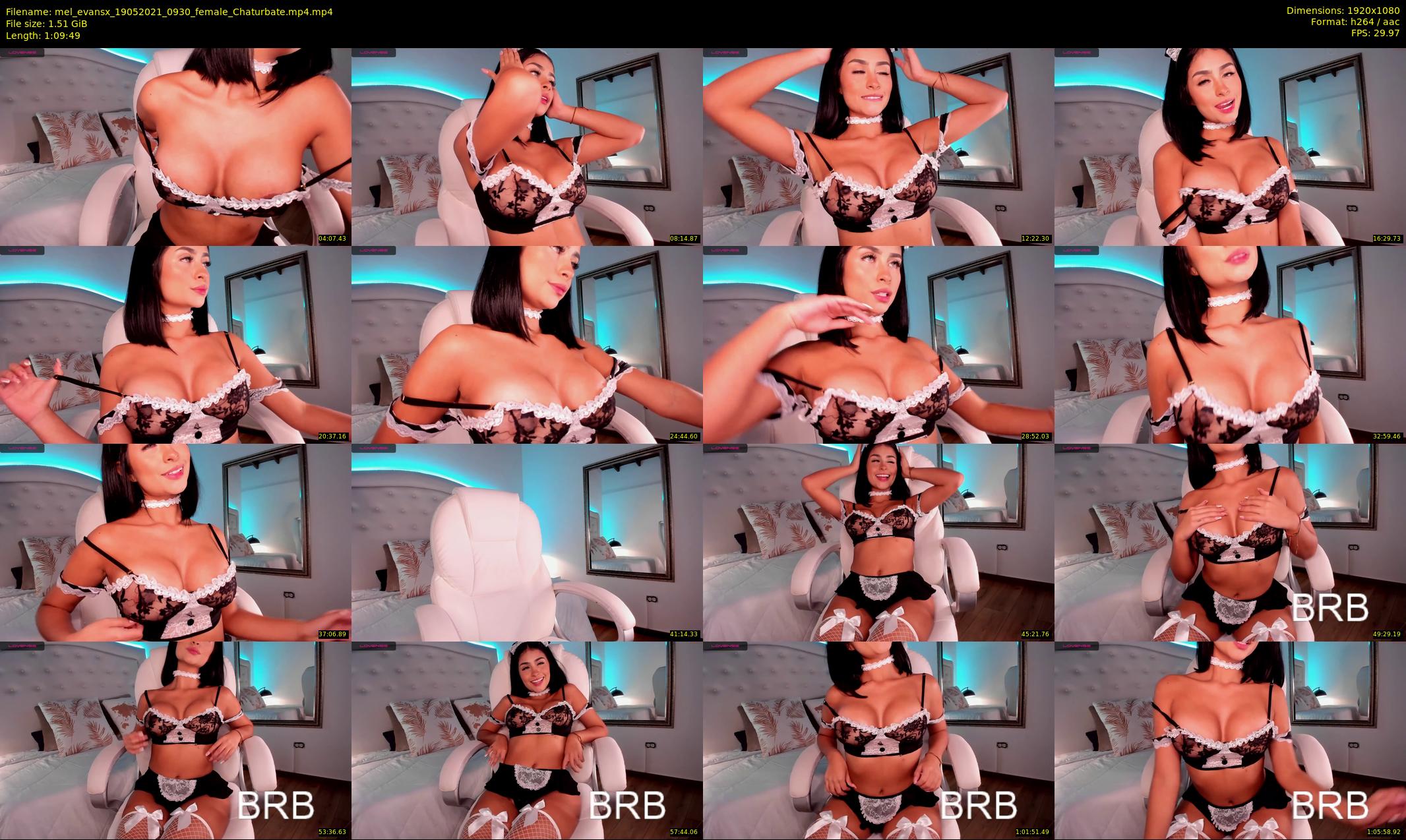 mel_evansx — 70 minute Chaturbate female cam show recording, 1080p, May 19, 2021