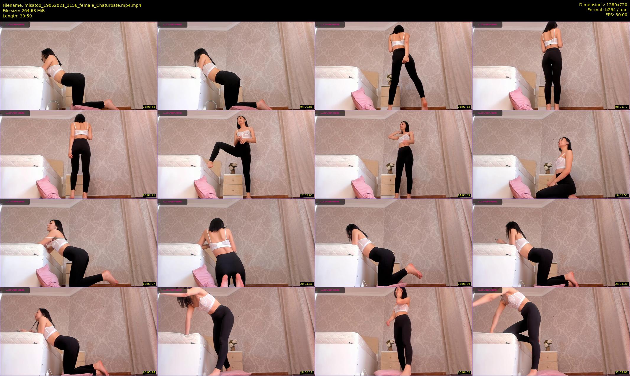 misatoo — 34 minute Chaturbate female cam show recording, 720p, May 19, 2021