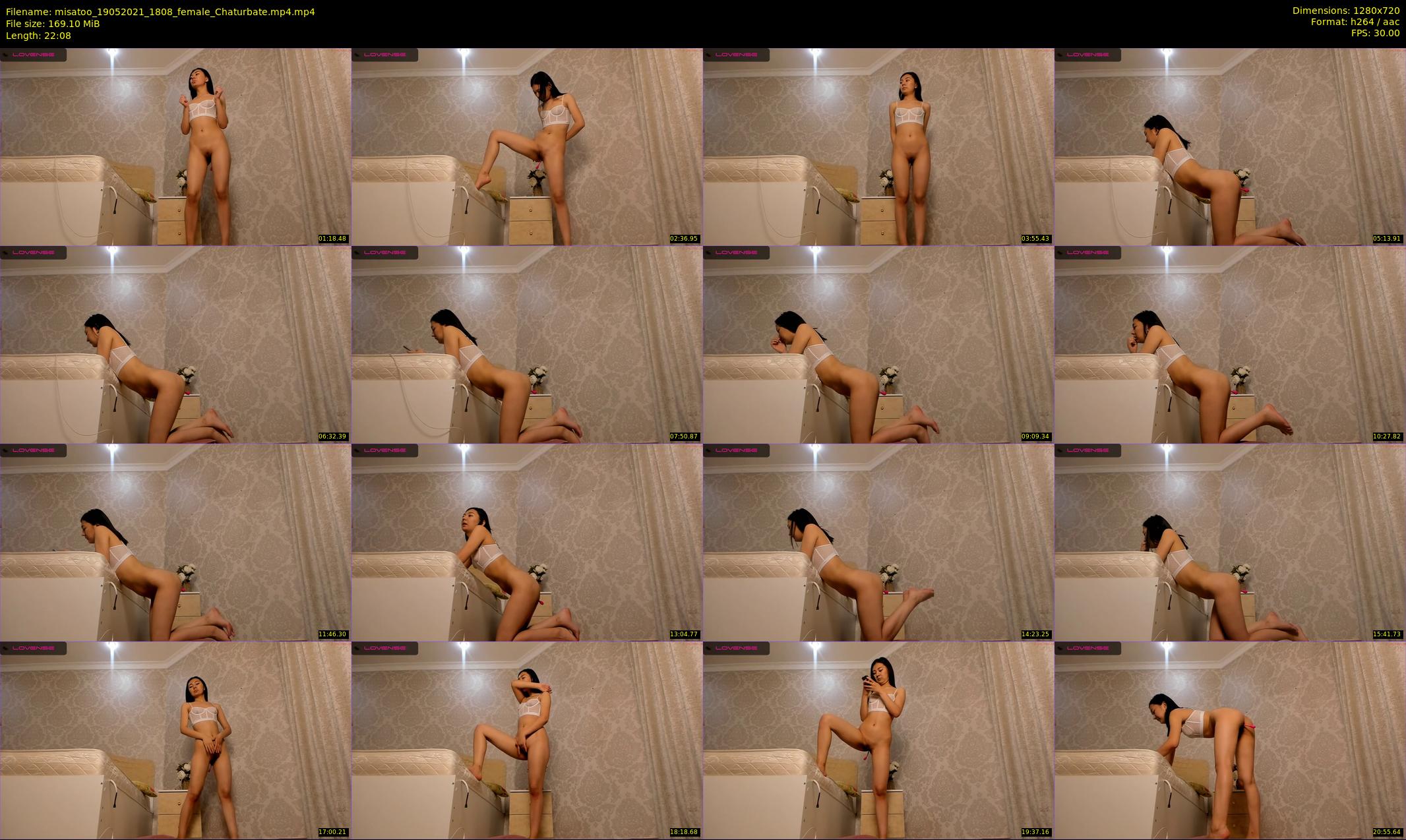 misatoo — 23 minute Chaturbate female cam show recording, 720p, May 19, 2021