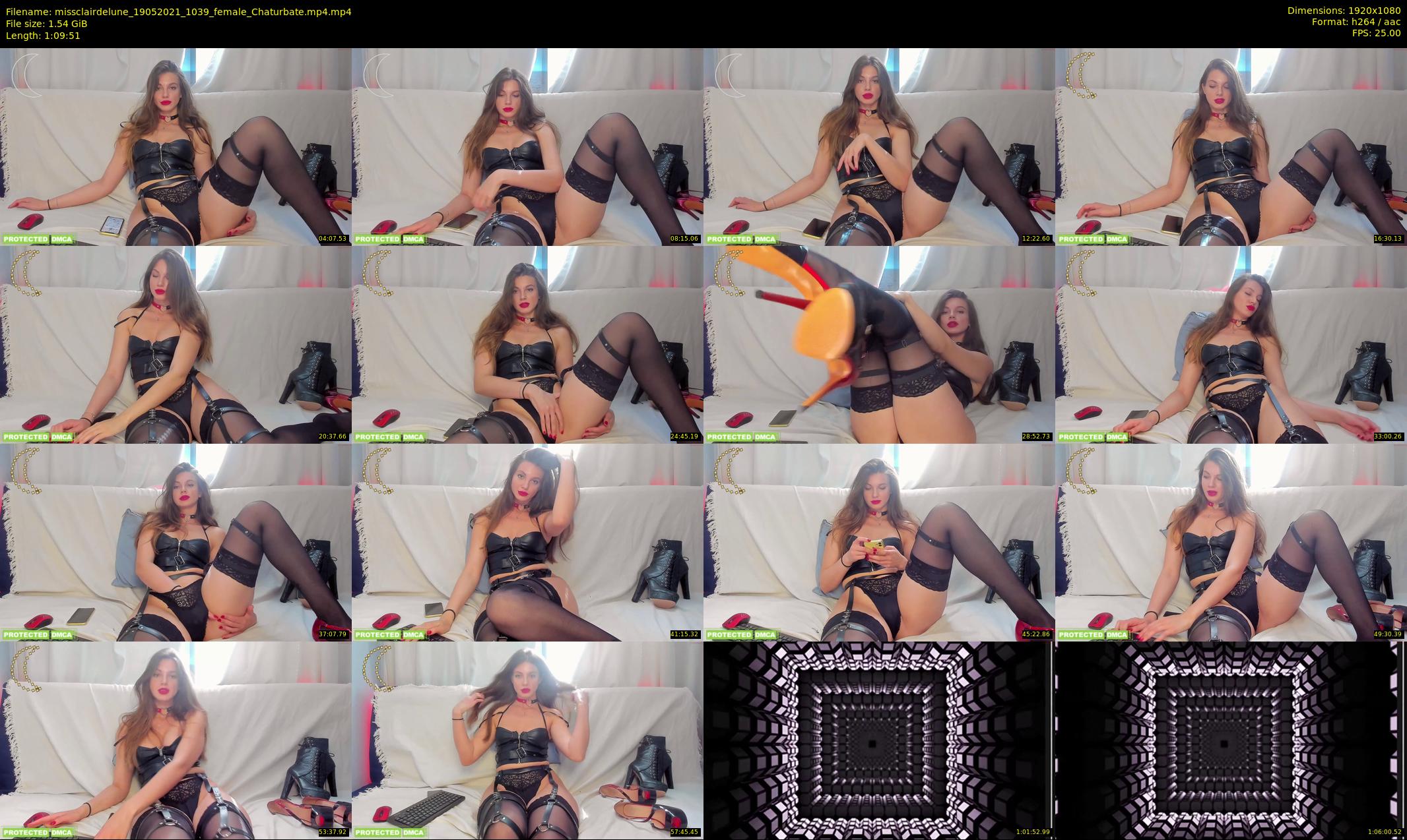 missclairdelune — 70 minute Chaturbate female cam show recording, 1080p, May 19, 2021