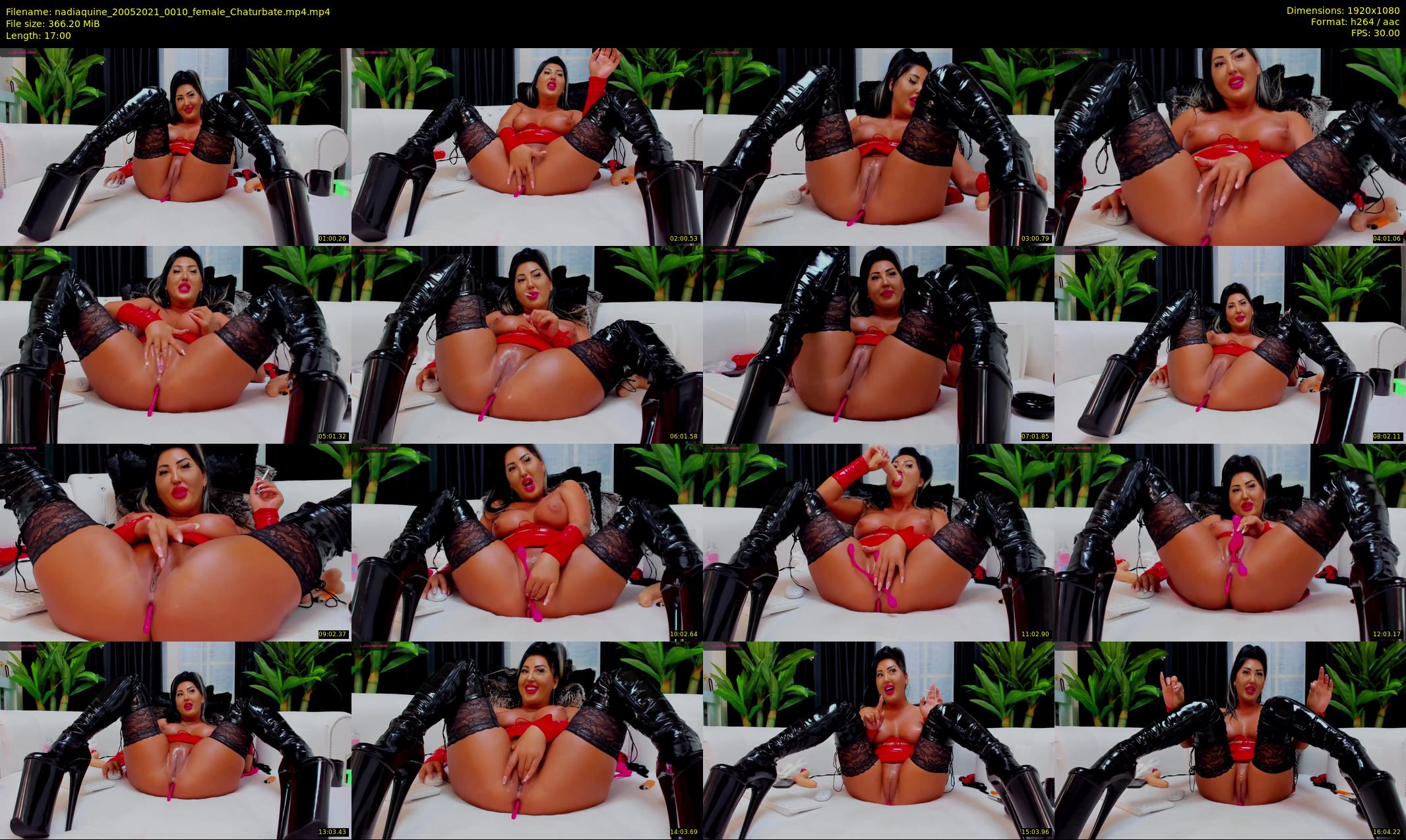 nadiaquine — 17 minute Chaturbate female cam show recording, 1080p, May 20, 2021