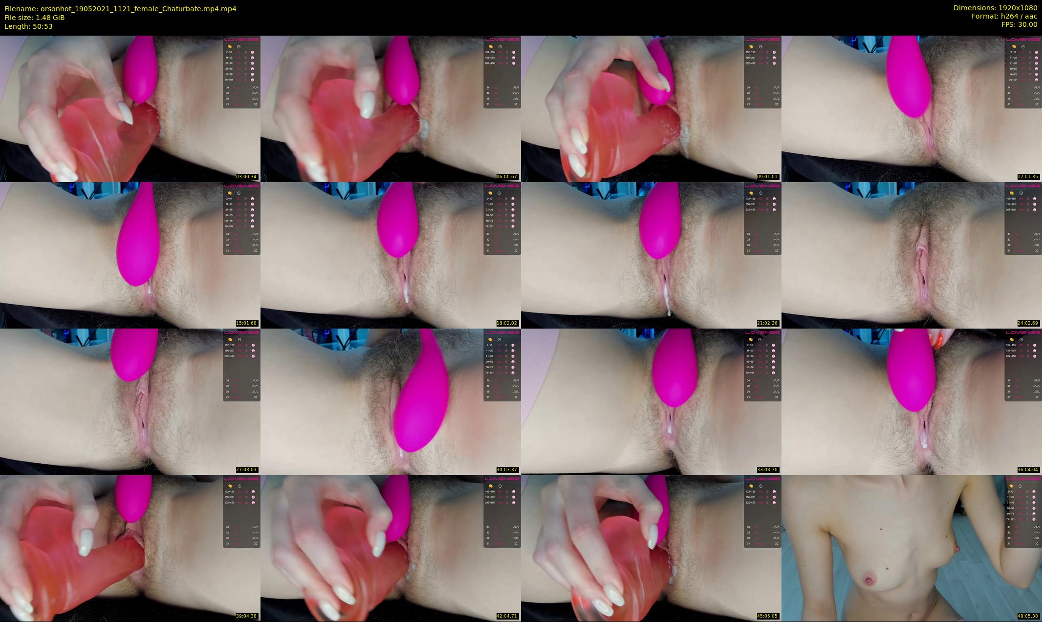 orsonhot — 51 minute Chaturbate female cam show recording, 1080p, May 19, 2021