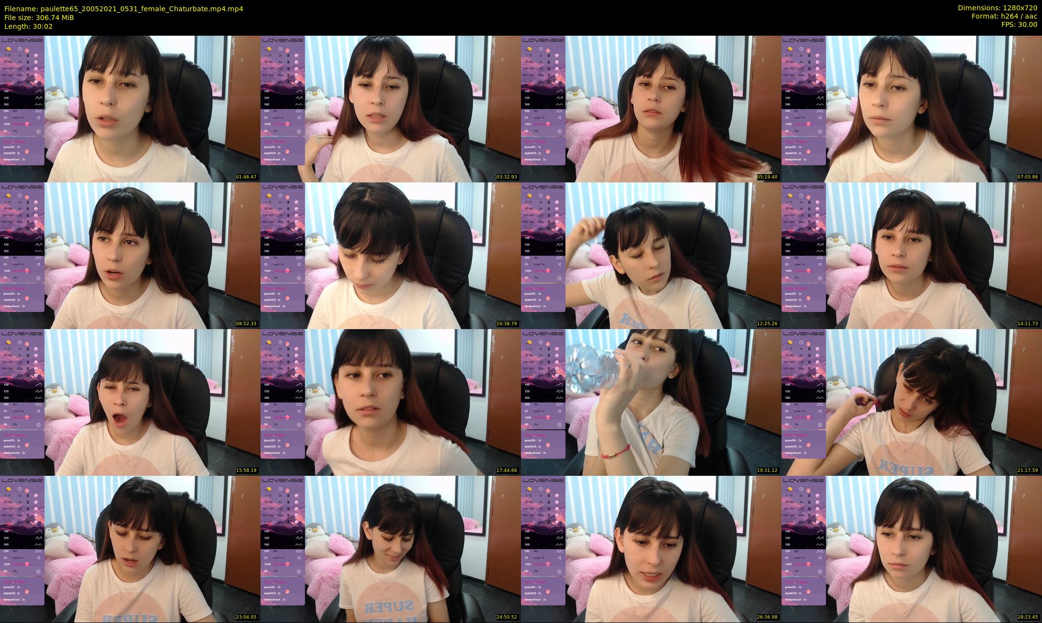 paulette65 — 31 minute Chaturbate female cam show recording, 720p, May 20, 2021
