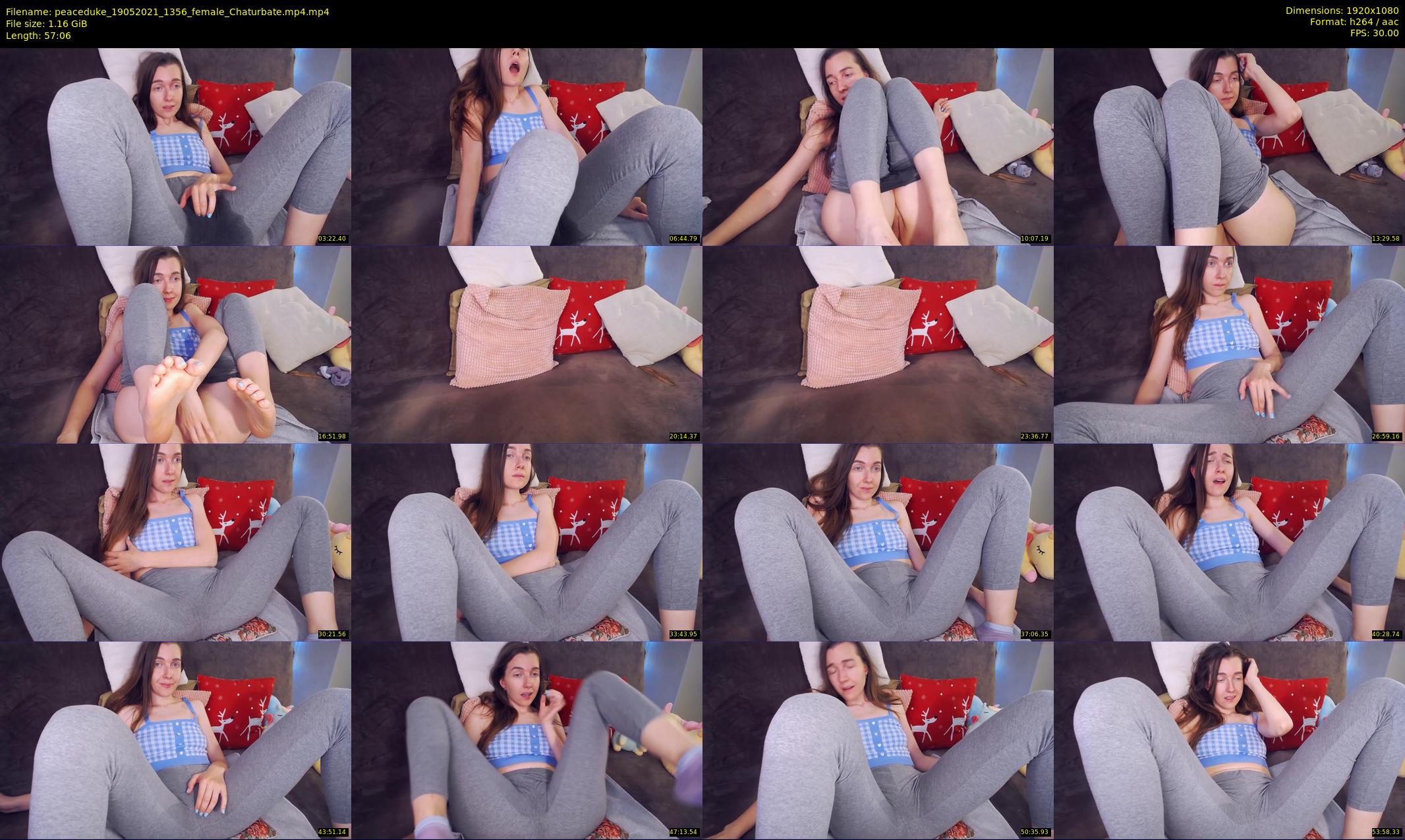 peaceduke — 58 minute Chaturbate female cam show recording, 1080p, May 19, 2021
