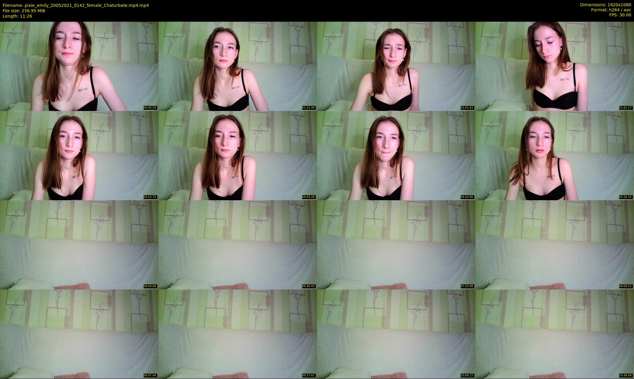 pixie_emily — 12 minute Chaturbate female cam show recording, 1080p, May 20, 2021