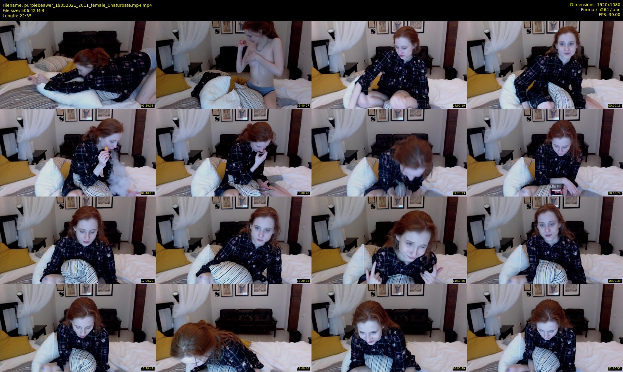 purplebeawer — 23 minute Chaturbate female cam show recording, 1080p, May 19, 2021