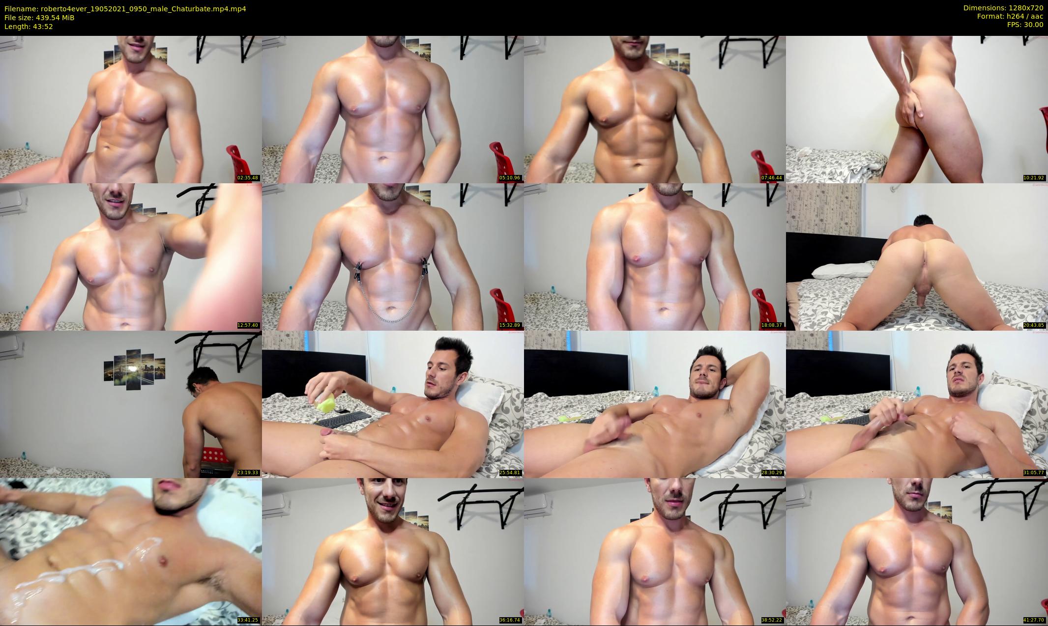 roberto4ever — 44 minute Chaturbate male cam show recording, 720p, May 19, 2021