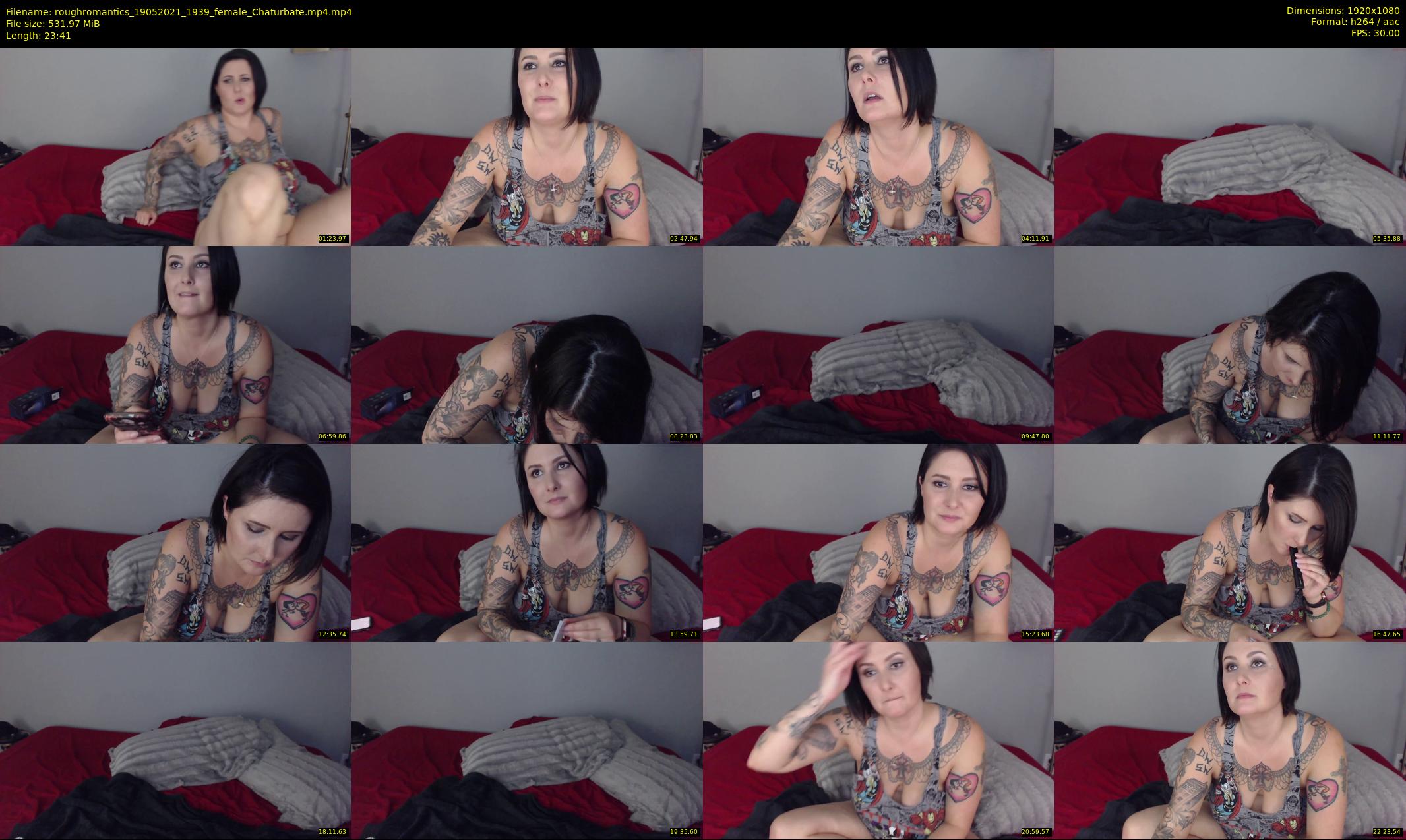 roughromantics — 24 minute Chaturbate couple cam show recording, 1080p, May 19, 2021