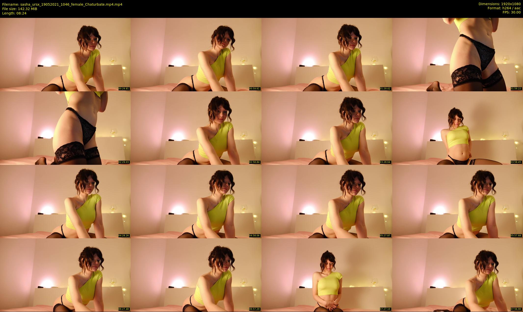 sasha_ursx — 9 minute Chaturbate female cam show recording, 1080p, May 19, 2021