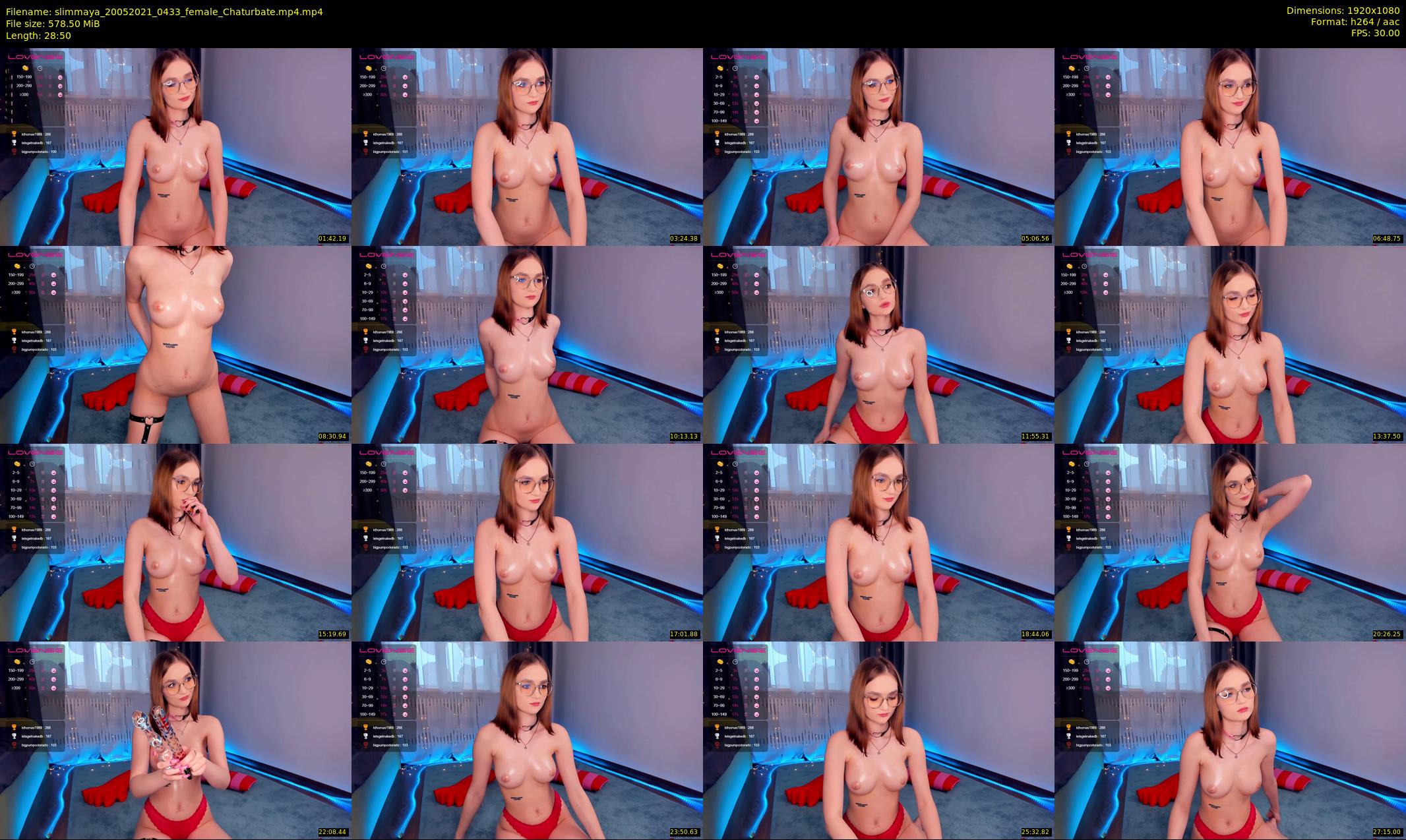 slimmaya — 29 minute Chaturbate female cam show recording, 1080p, May 20, 2021