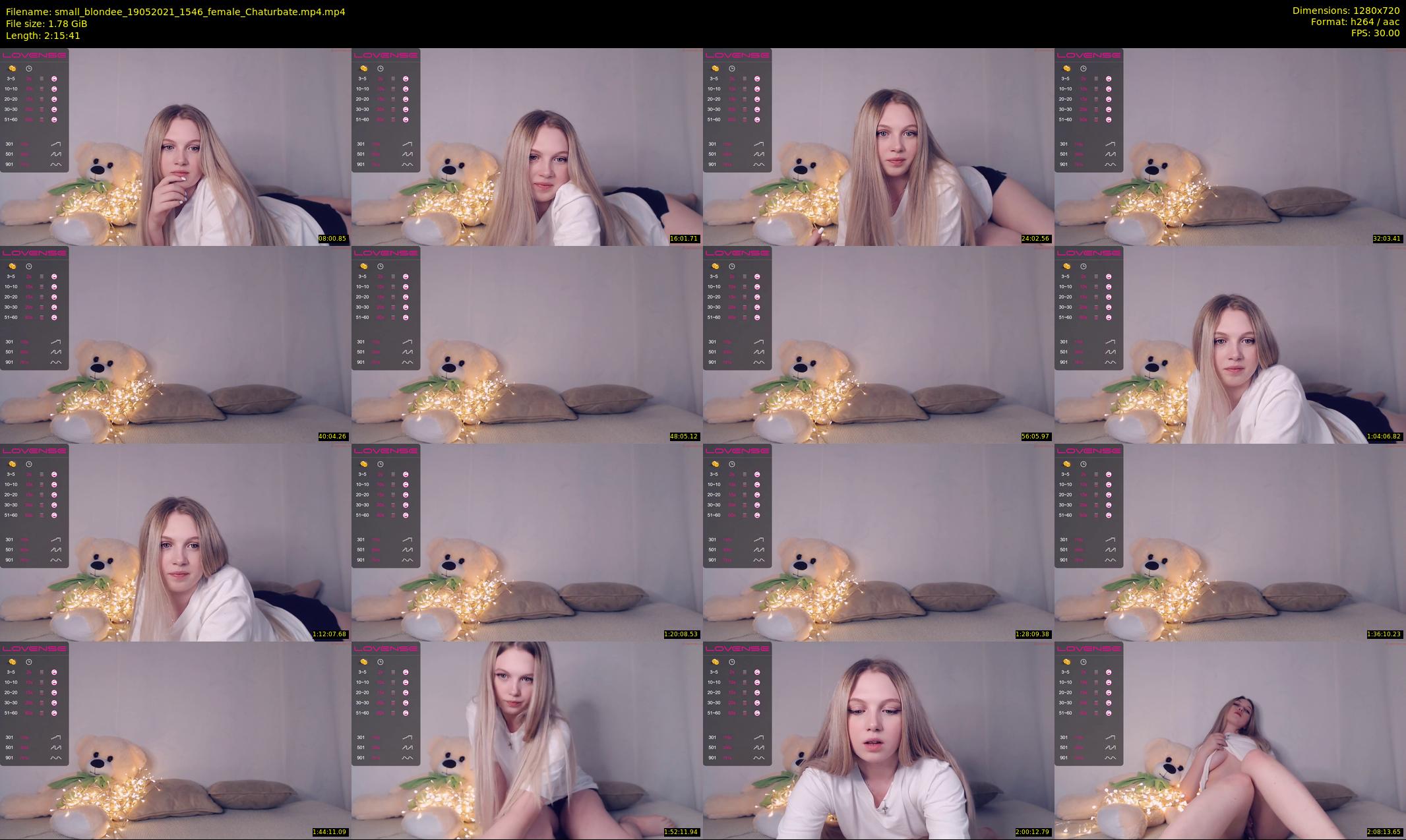 small_blondee — 136 minute Chaturbate female cam show recording, 720p, May 19, 2021