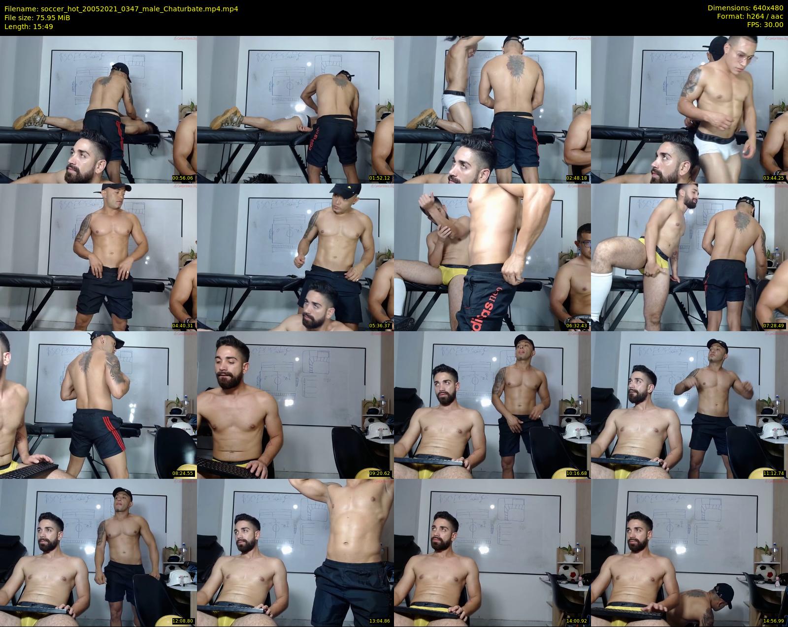 soccer_hot — 16 minute Chaturbate male cam show recording, 480p, May 20, 2021