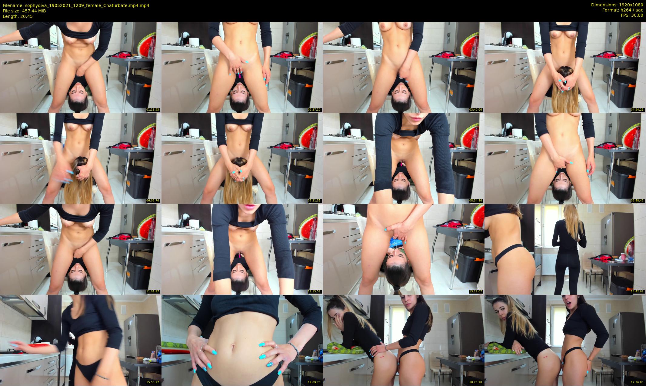 sophydiva — 21 minute Chaturbate female cam show recording, 1080p, May 19, 2021