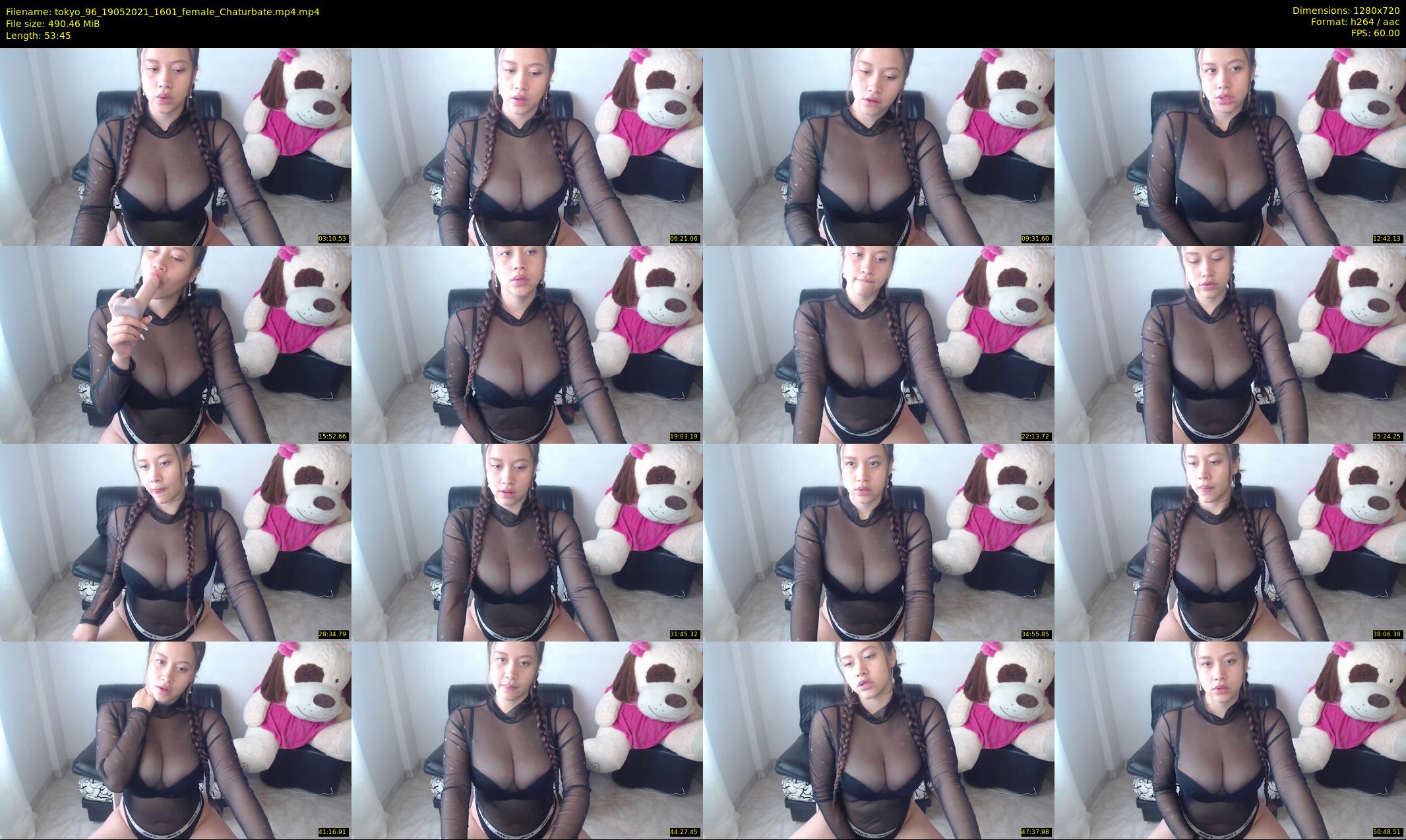 tokyo_96 — 54 minute Chaturbate female cam show recording, 720p, May 19, 2021