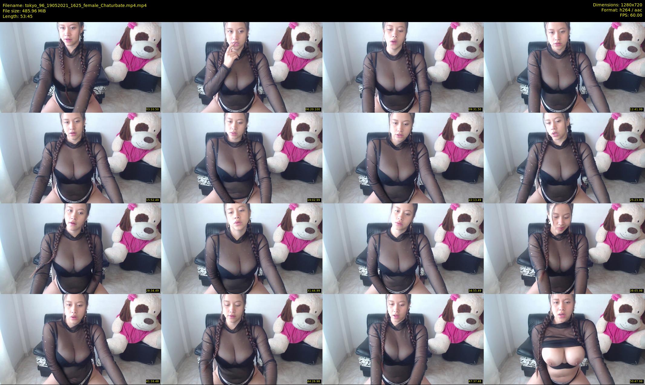 tokyo_96 — 54 minute Chaturbate female cam show recording, 720p, May 19, 2021