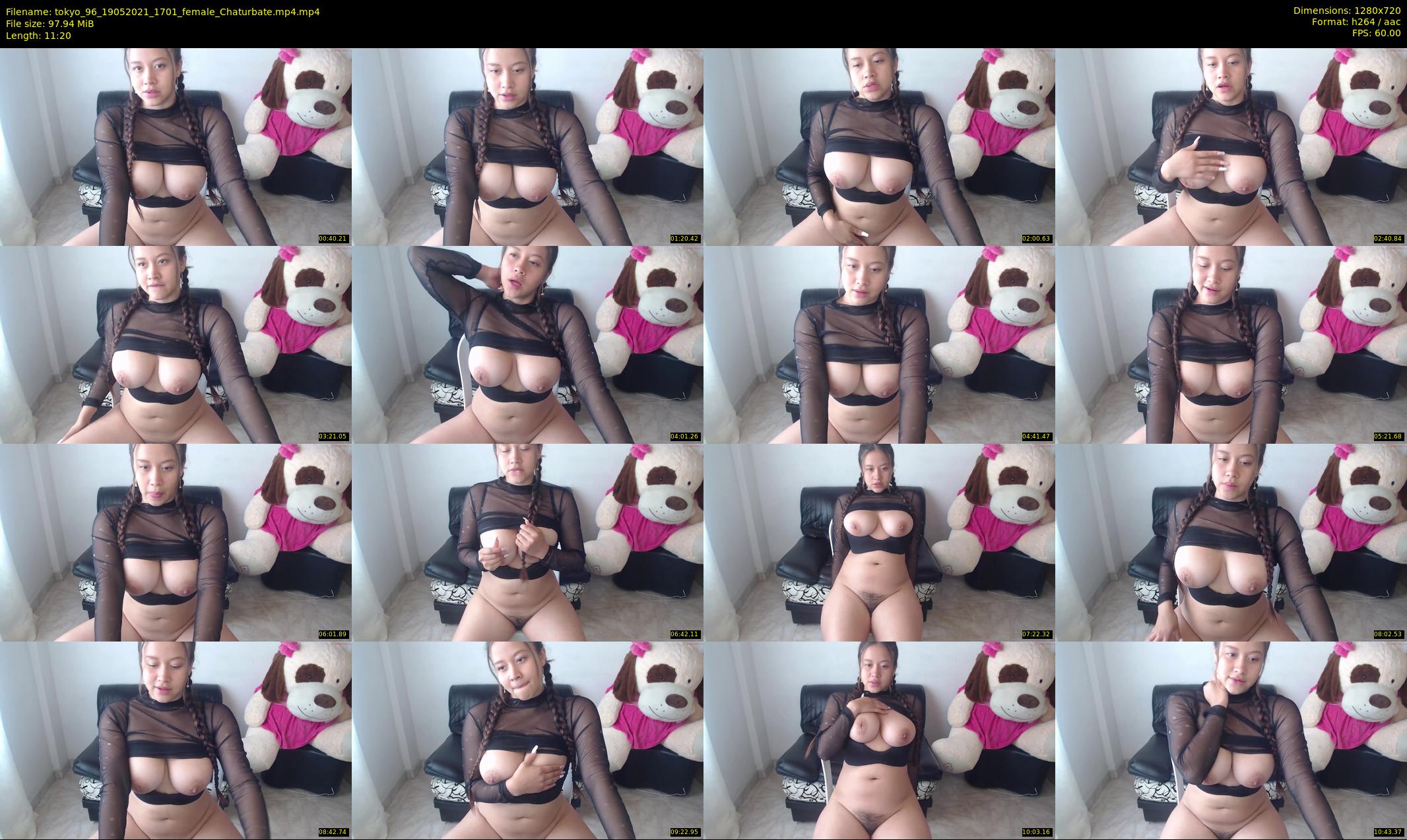 tokyo_96 — 12 minute Chaturbate female cam show recording, 720p, May 19, 2021
