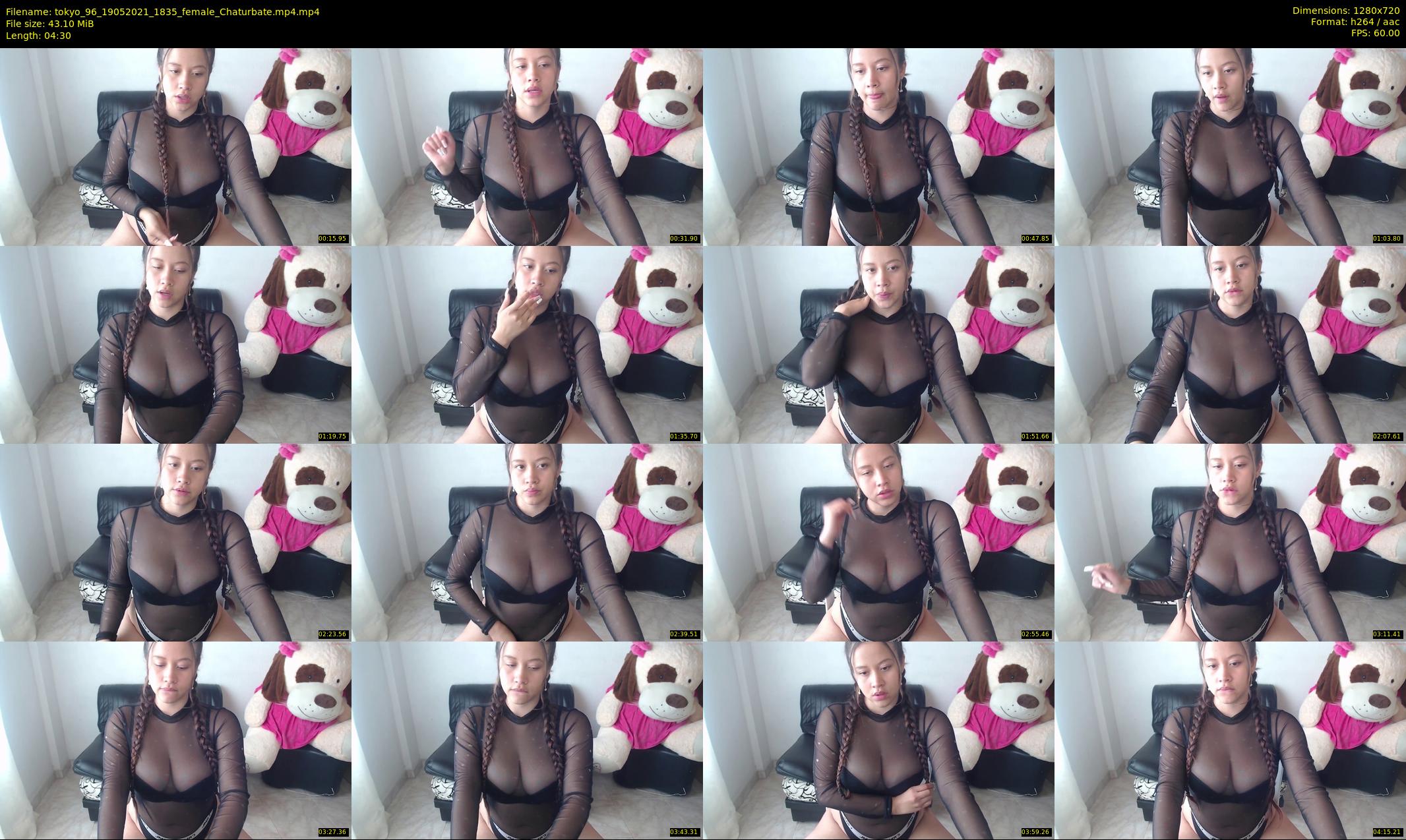 tokyo_96 — 5 minute Chaturbate female cam show recording, 720p, May 19, 2021