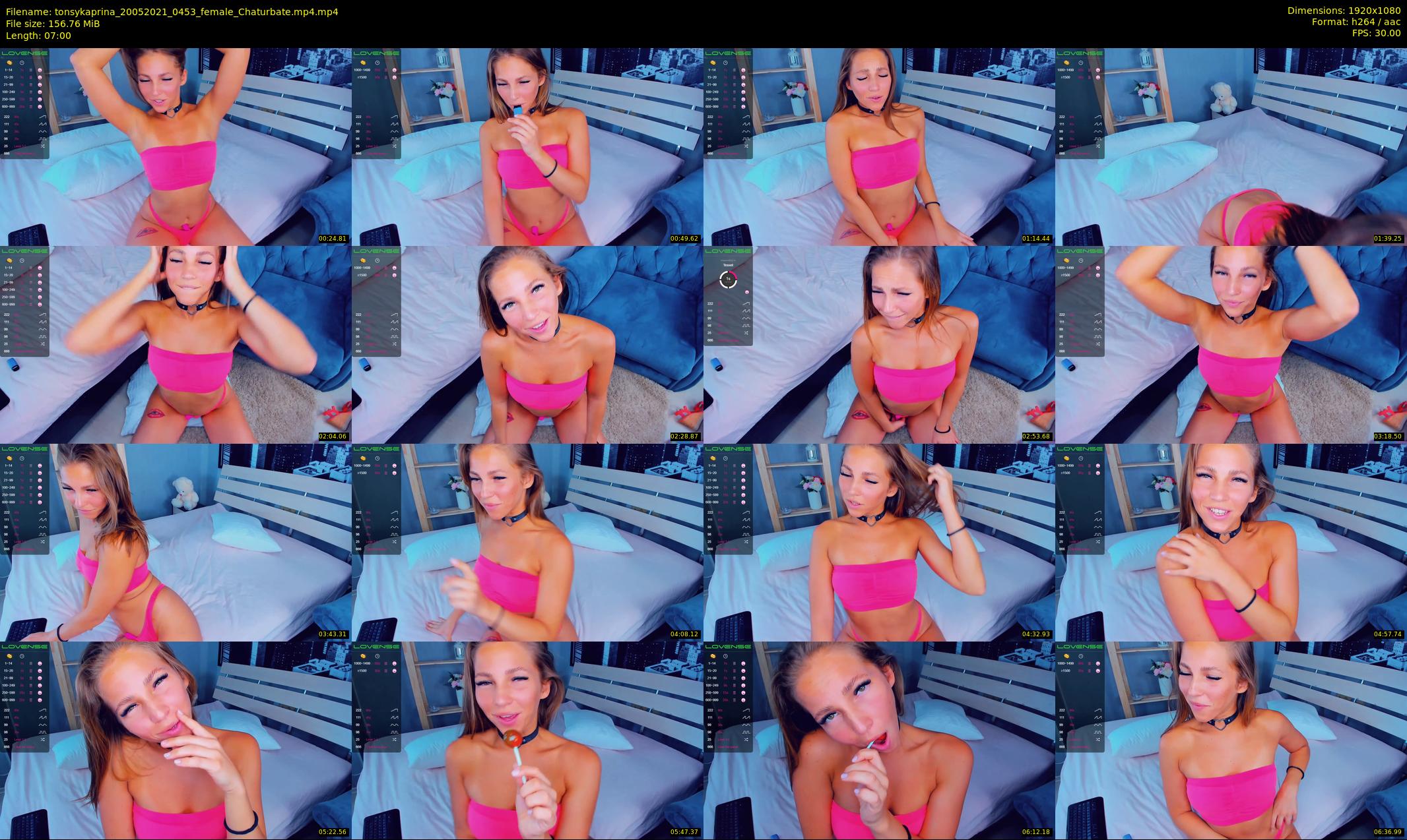 tonsykaprina — 7 minute Chaturbate couple cam show recording, 1080p, May 20, 2021