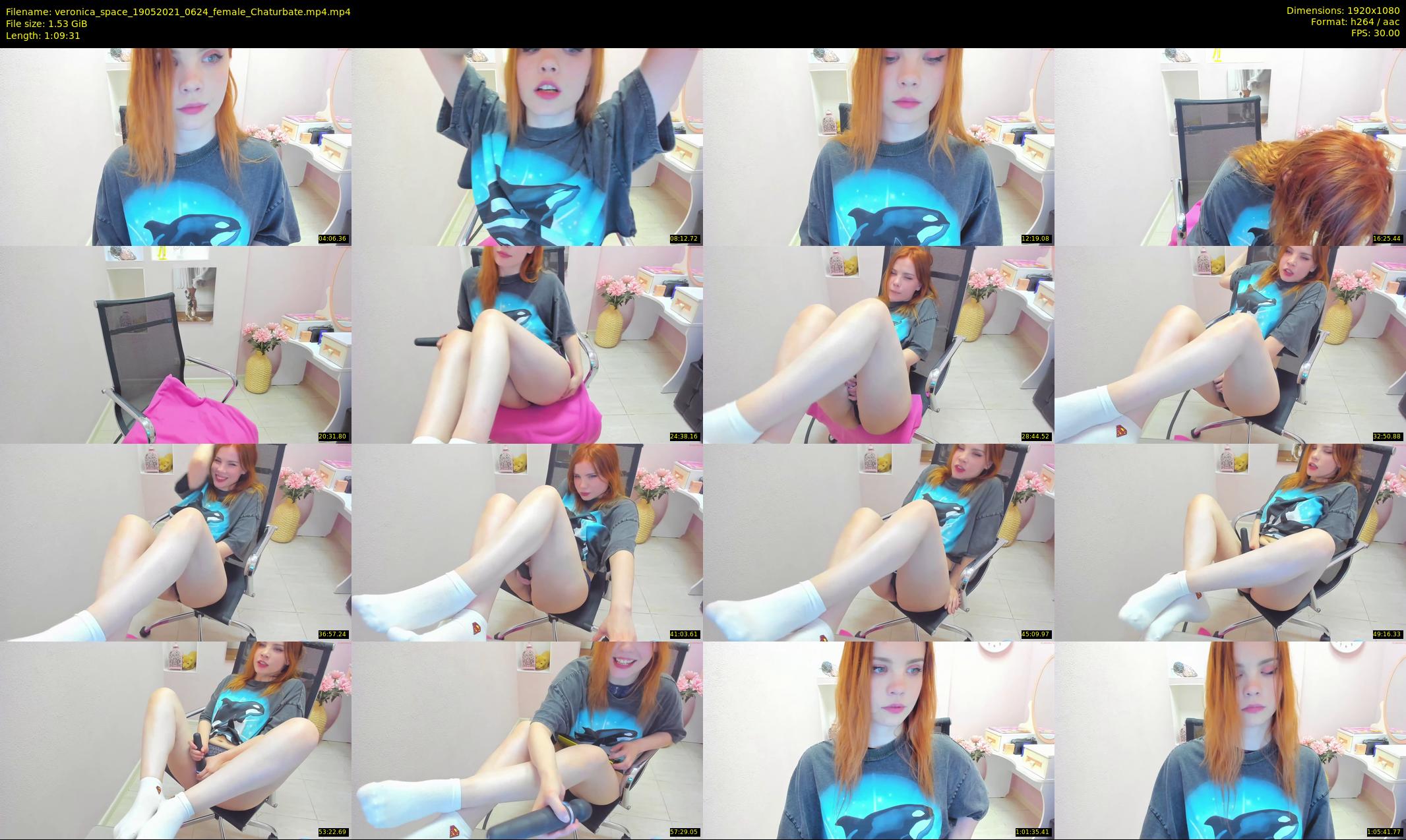 veronica_space — 70 minute Chaturbate female cam show recording, 1080p, May 19, 2021