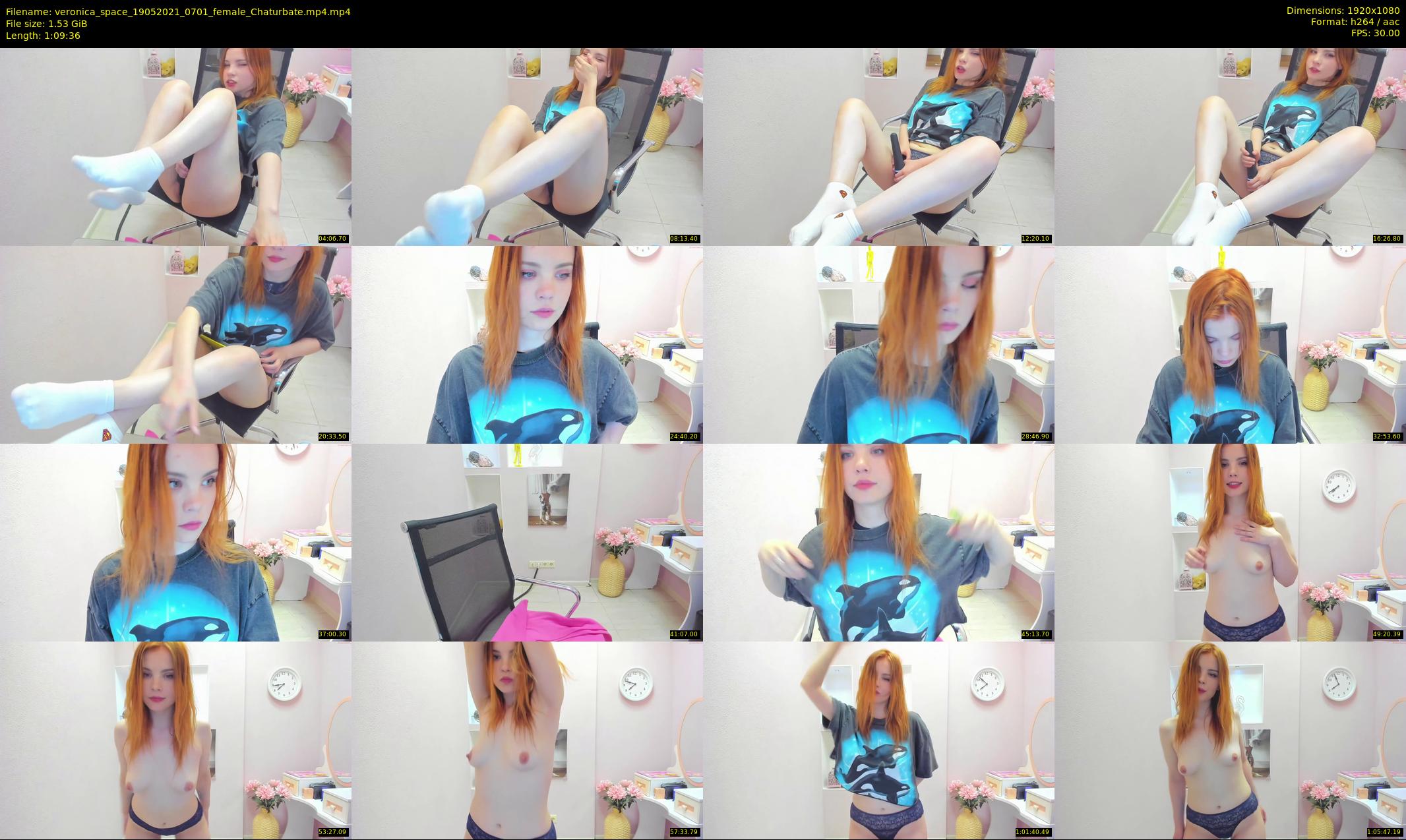 veronica_space — 70 minute Chaturbate female cam show recording, 1080p, May 19, 2021