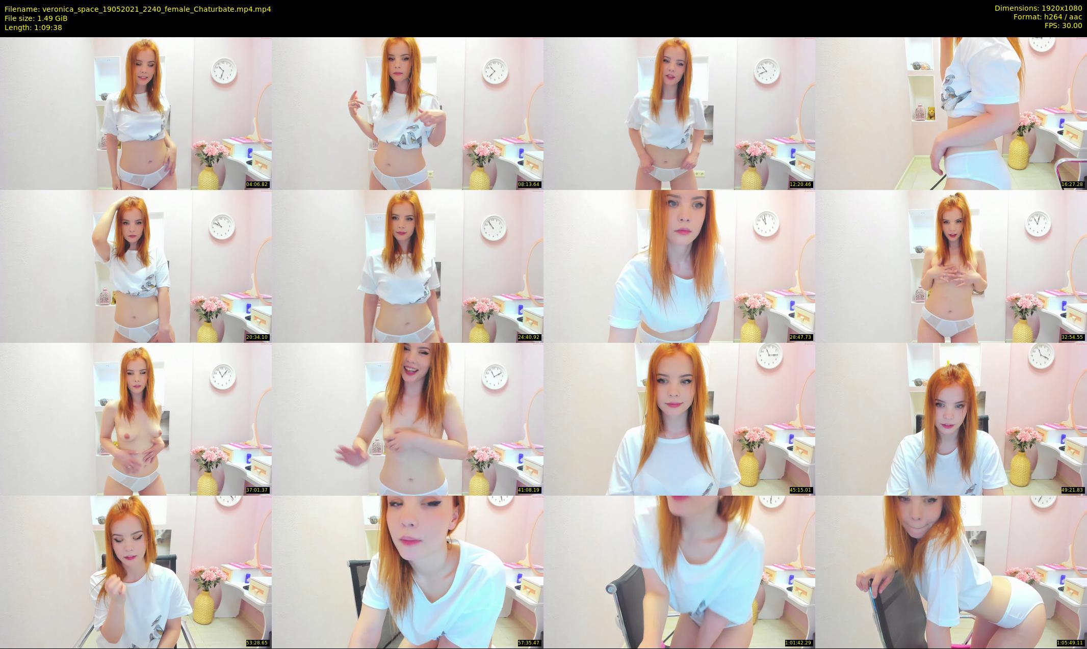 veronica_space — 70 minute Chaturbate female cam show recording, 1080p, May 19, 2021