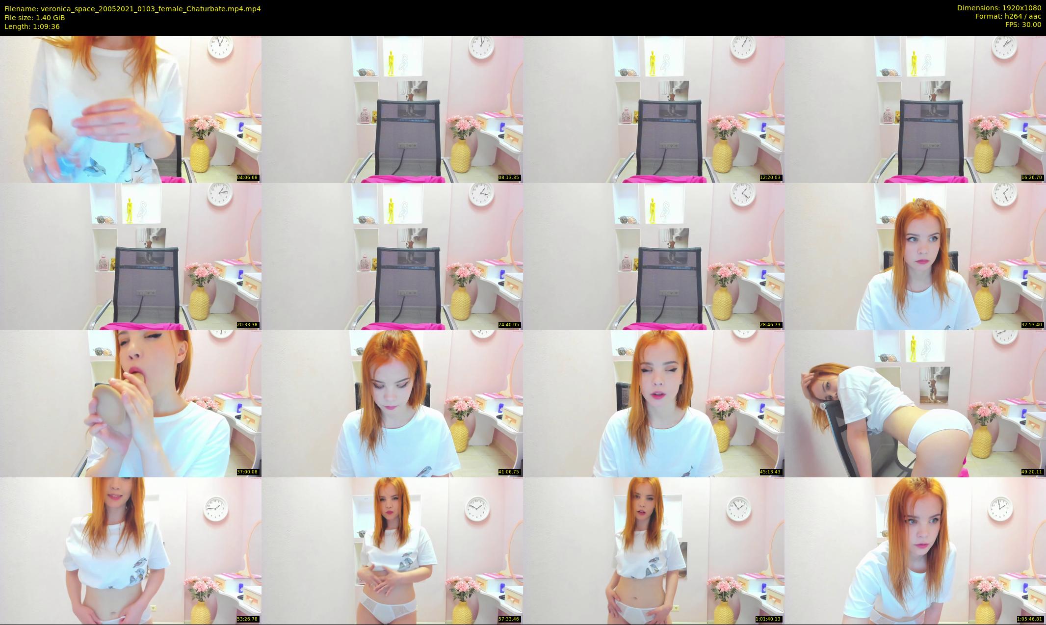 veronica_space — 70 minute Chaturbate female cam show recording, 1080p, May 20, 2021
