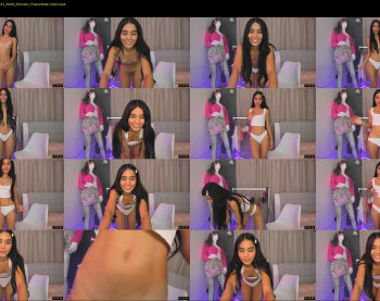 veroniqe_lounge — 46 minute Chaturbate couple cam show recording, 720p, May 20, 2021