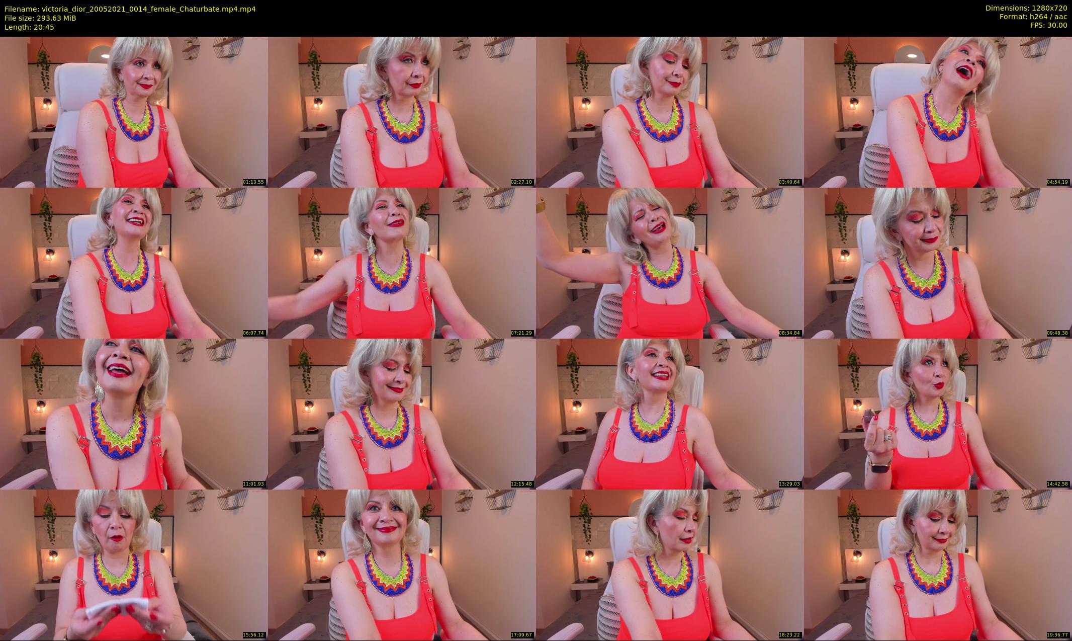 victoria_dior — 21 minute Chaturbate female cam show recording, 720p, May 20, 2021