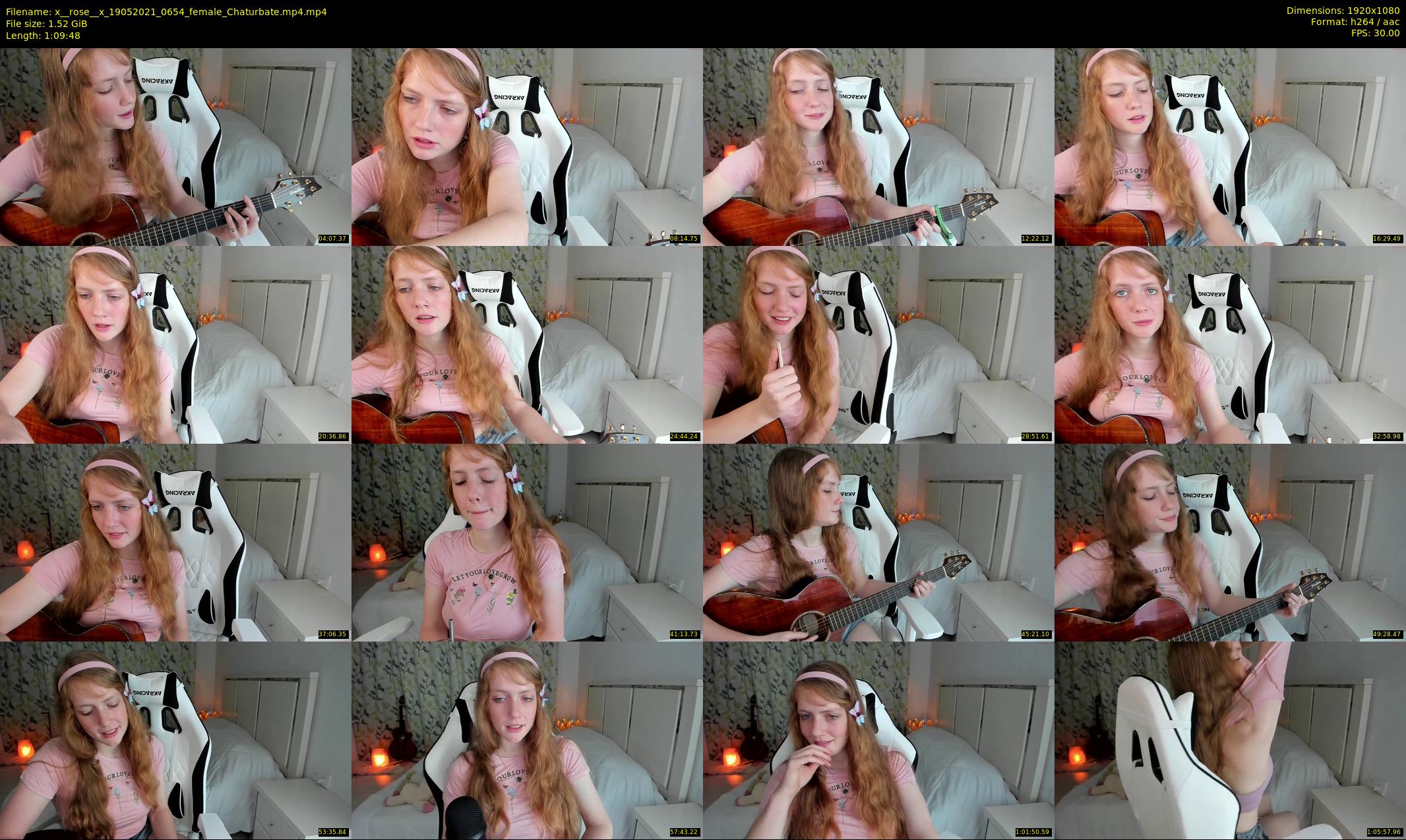 x__rose__x — 70 minute Chaturbate female cam show recording, 1080p, May 19, 2021