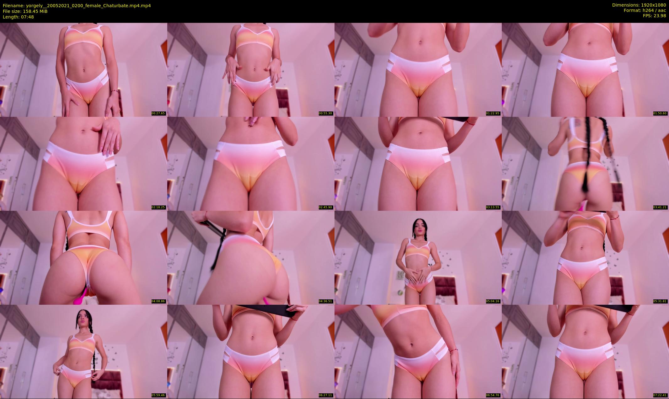 yorgely_ — 8 minute Chaturbate female cam show recording, 1080p, May 20, 2021