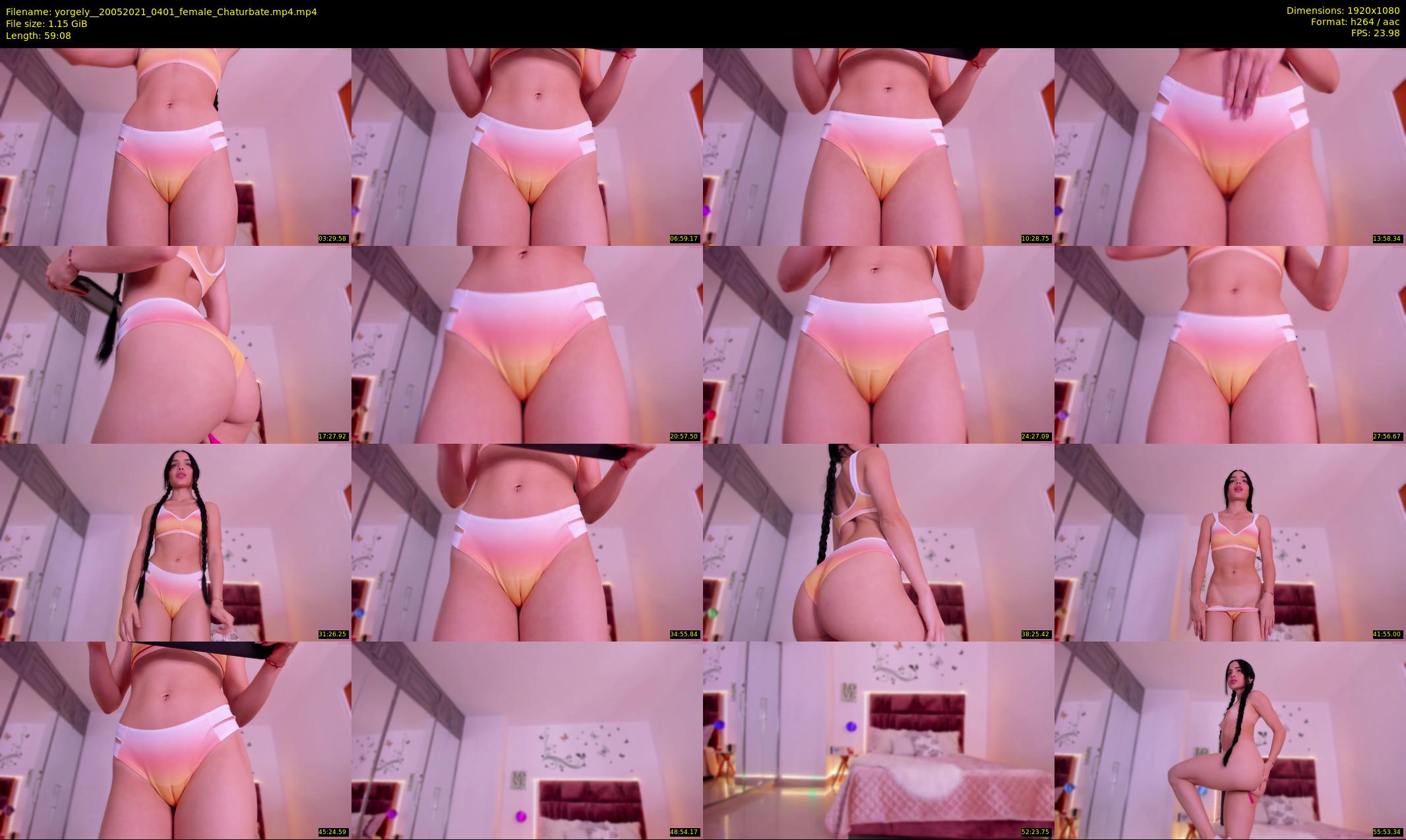 yorgely_ — 60 minute Chaturbate female cam show recording, 1080p, May 20, 2021