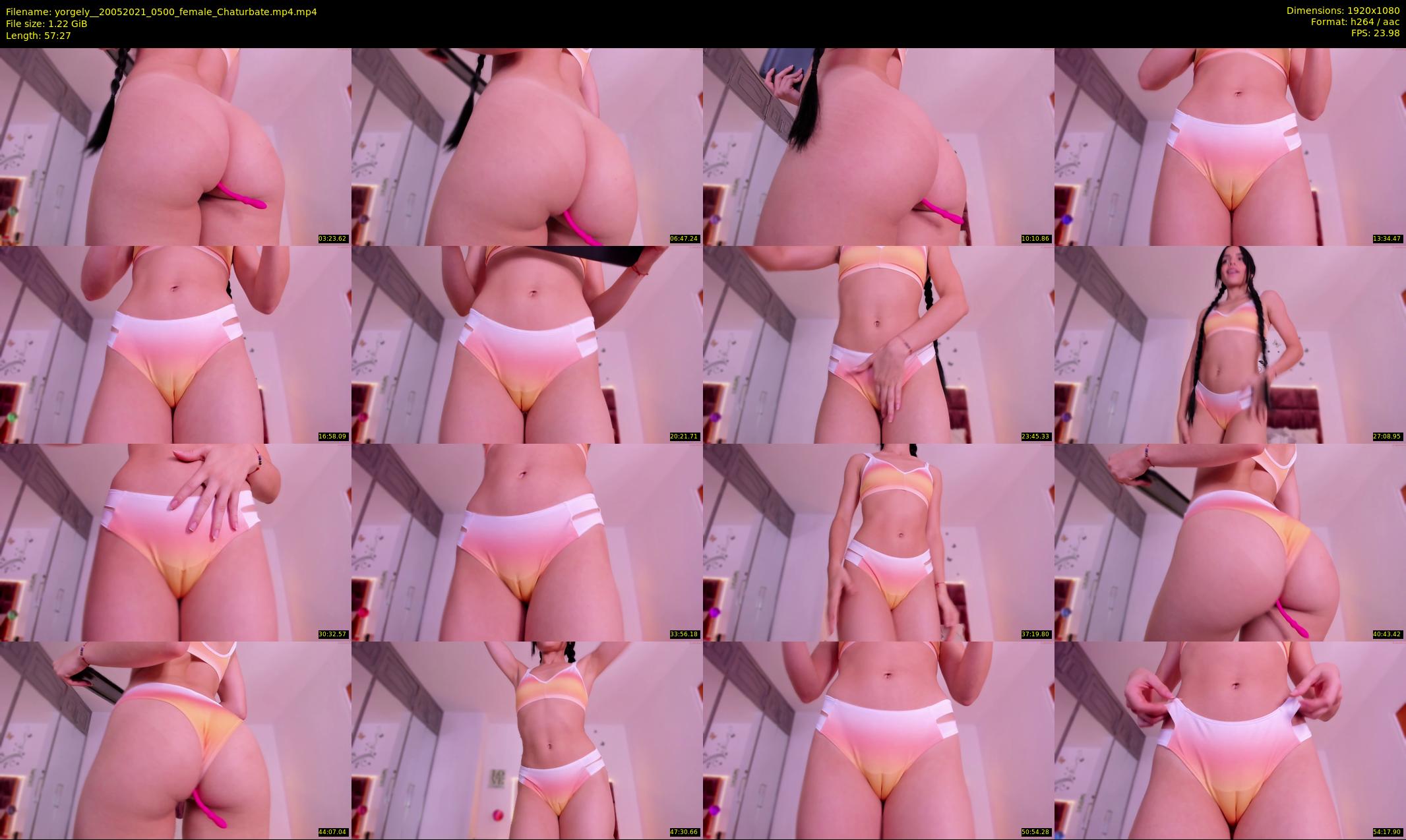 yorgely_ — 58 minute Chaturbate female cam show recording, 1080p, May 20, 2021