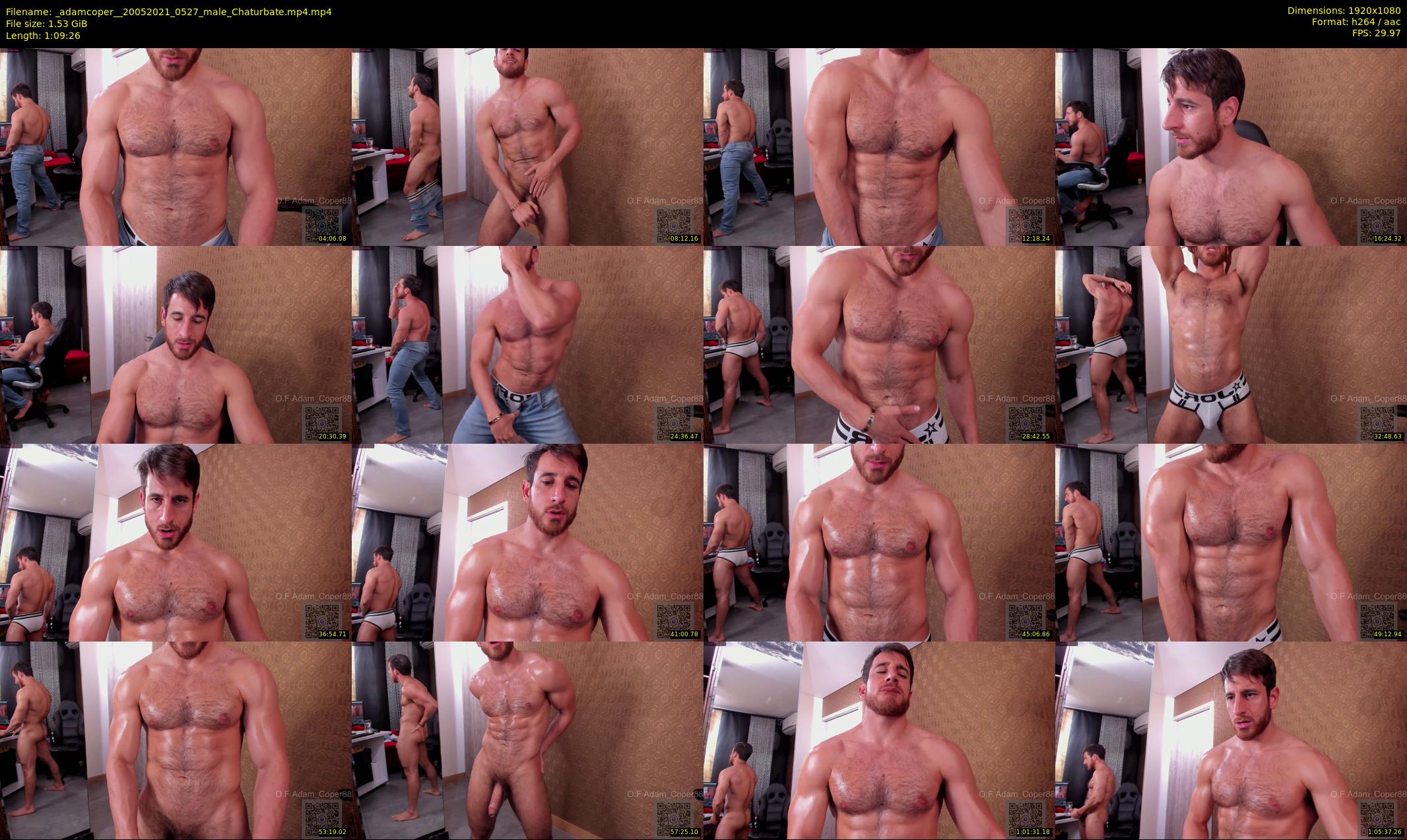 _adamcoper_ — 70 minute Chaturbate male cam show recording, 1080p, May 20, 2021