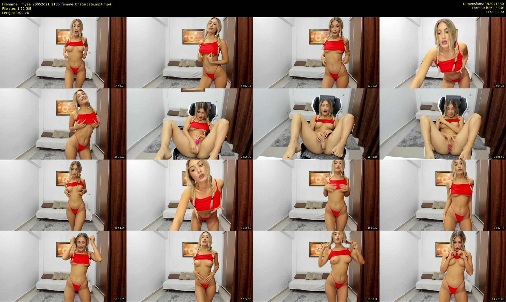_myaa — 70 minute Chaturbate female cam show recording, 1080p, May 20, 2021