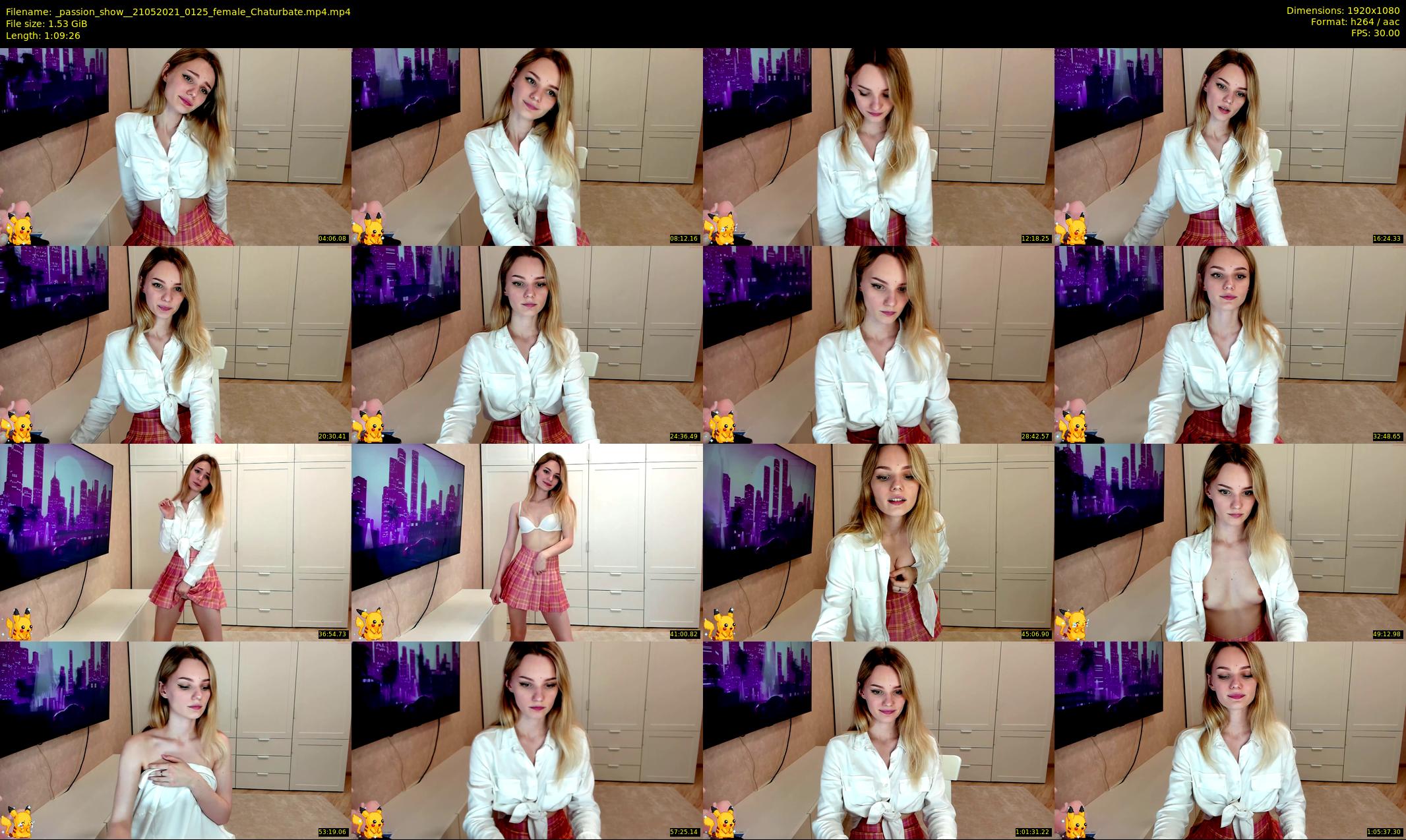 _passion_show_ — 70 minute Chaturbate couple cam show recording, 1080p, May 21, 2021