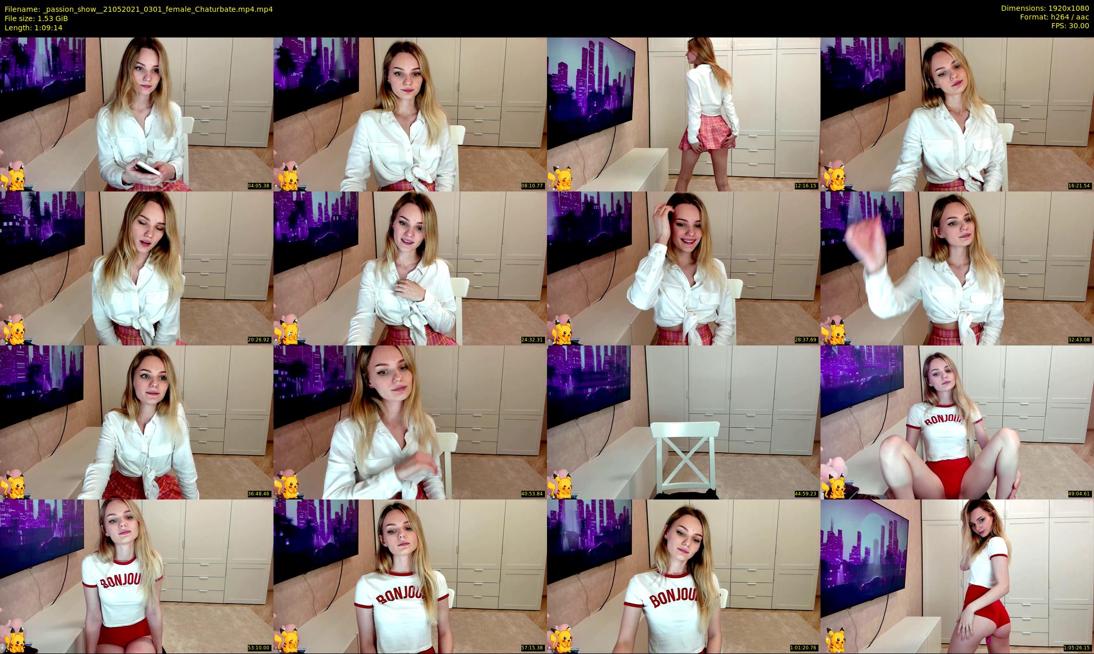 _passion_show_ — 70 minute Chaturbate couple cam show recording, 1080p, May 21, 2021