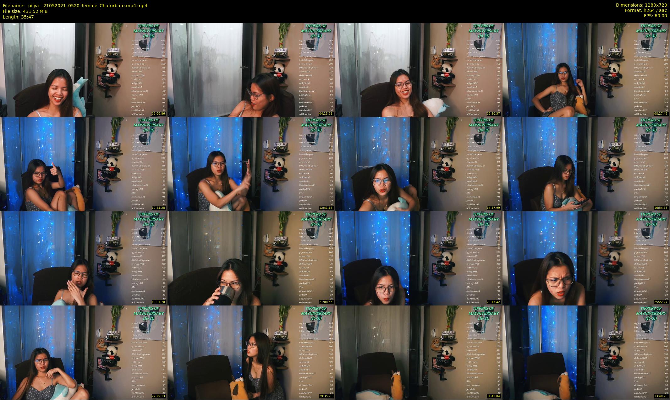 _pilya_ — 36 minute Chaturbate female cam show recording, 720p, May 21, 2021