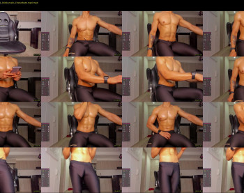 aaronmagnum — 45 minute Chaturbate male cam show recording, 1080p, May 20, 2021