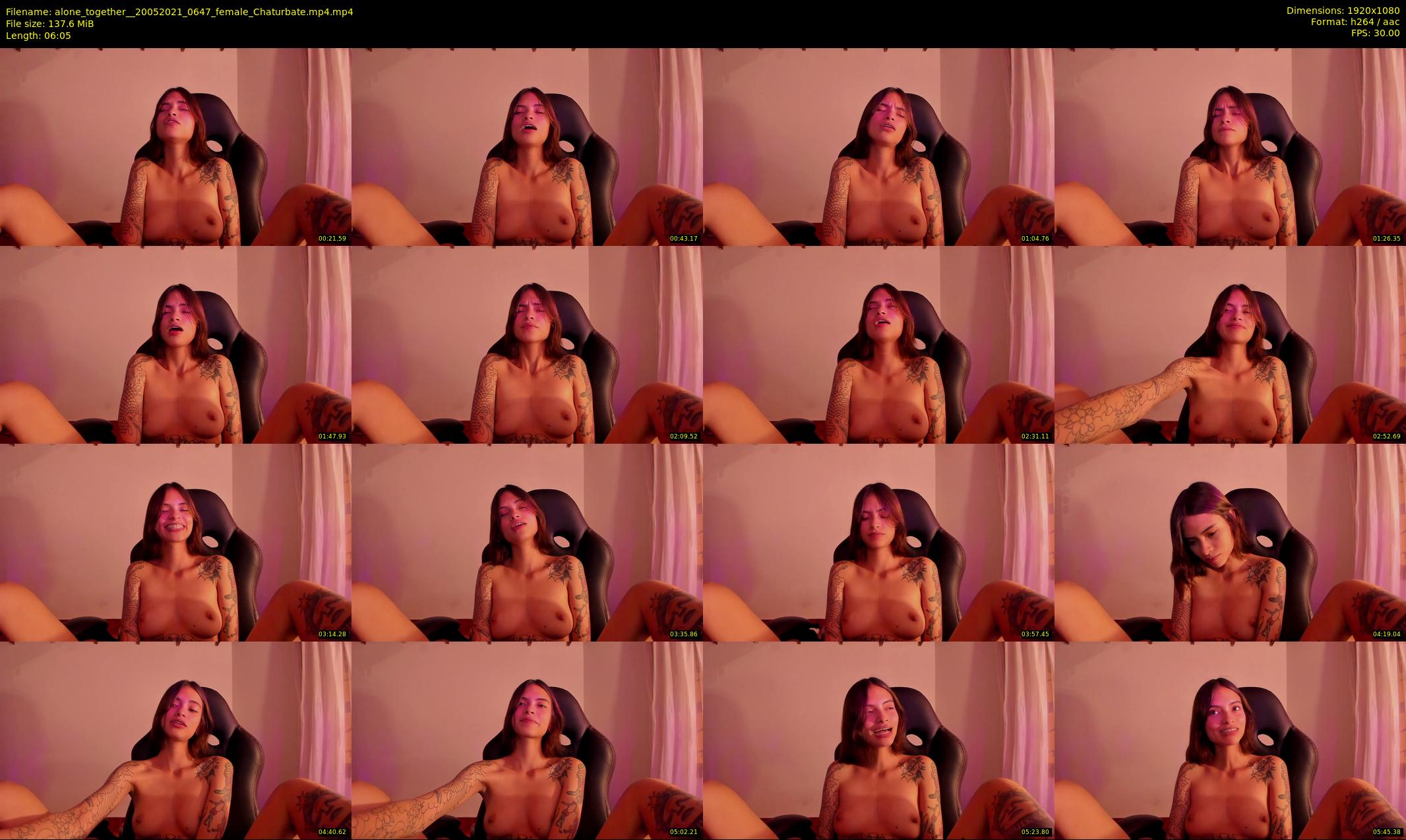 alone_together_ — 7 minute Chaturbate female cam show recording, 1080p, May 20, 2021