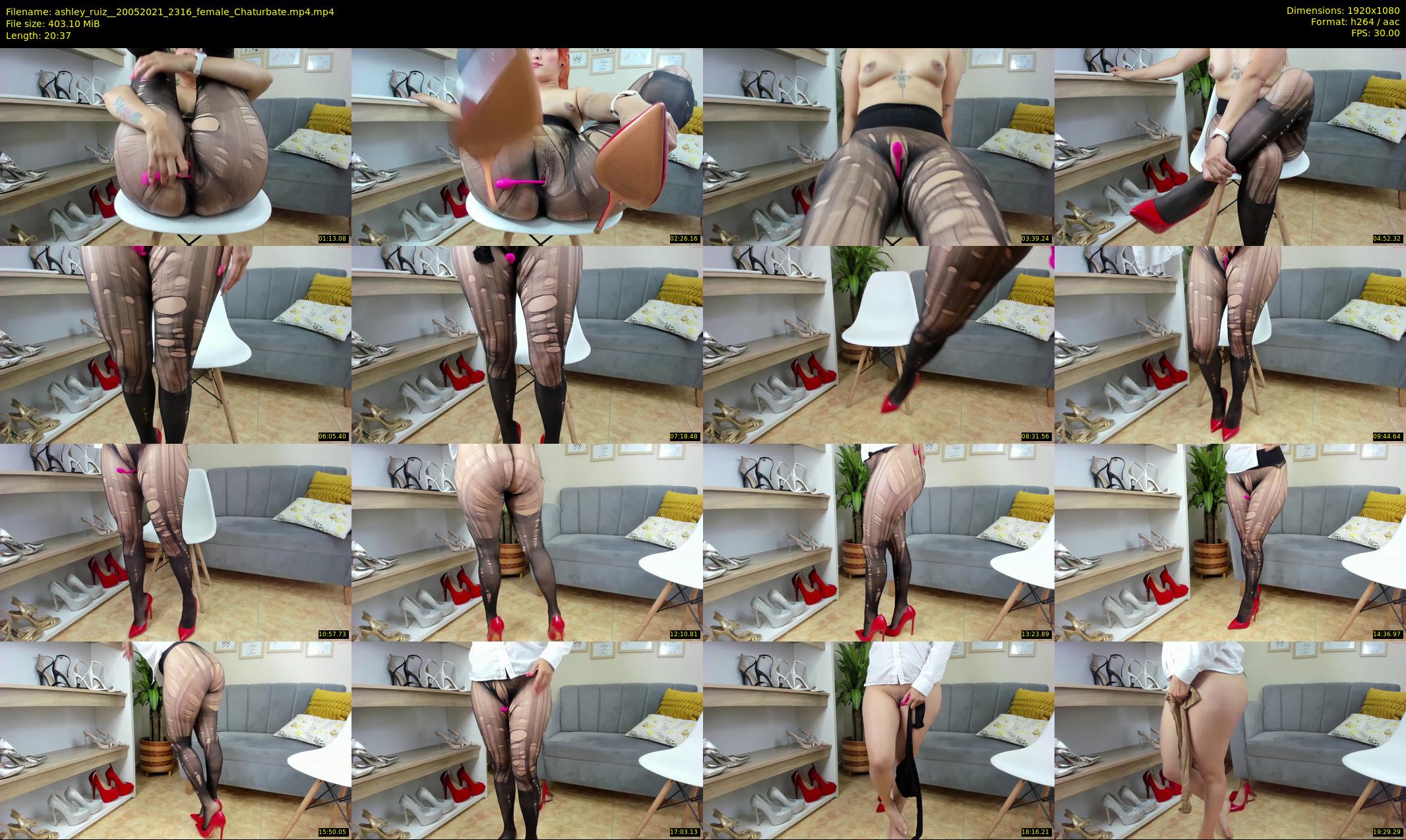 ashley_ruiz_ — 21 minute Chaturbate female cam show recording, 1080p, May 20, 2021