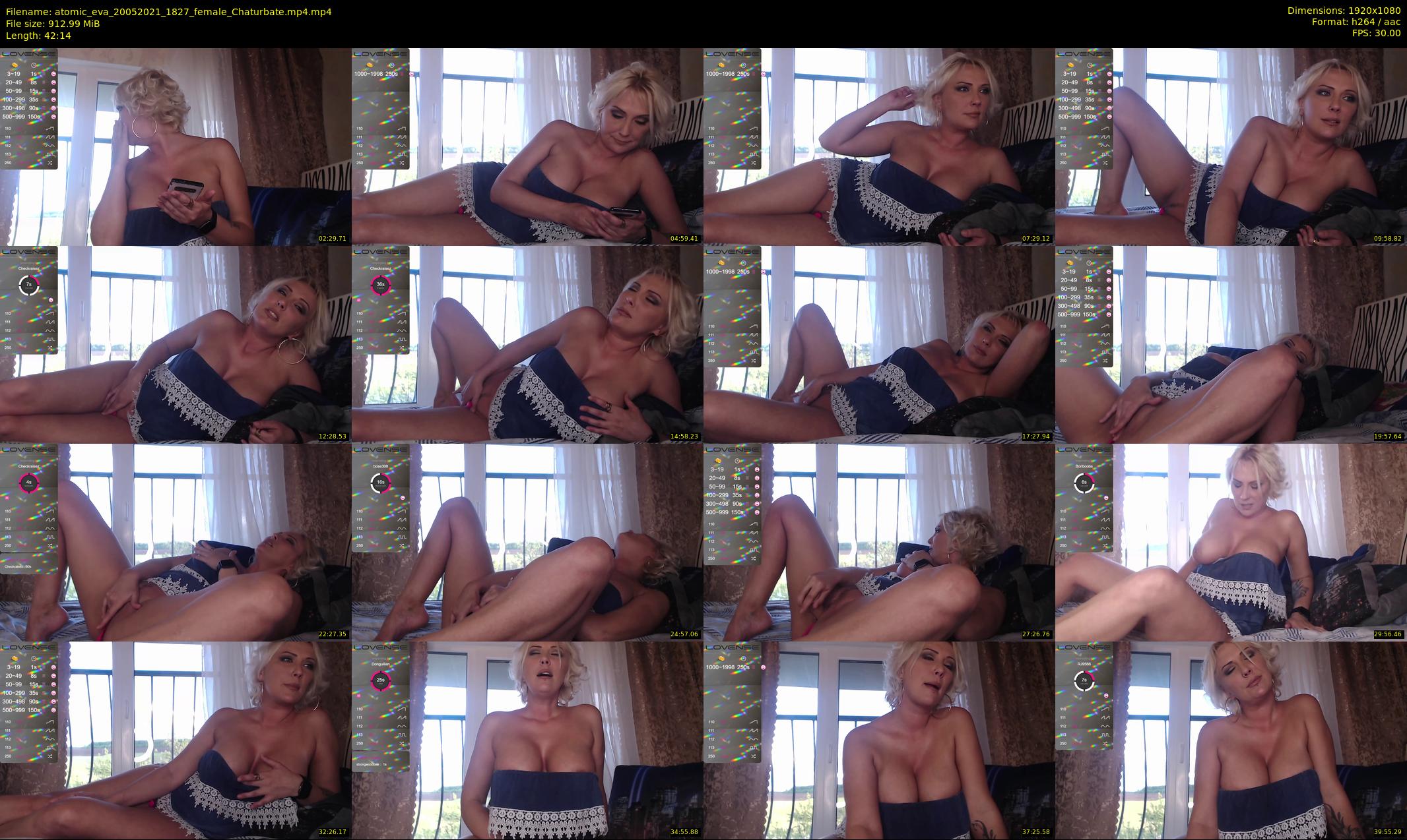 atomic_eva — 43 minute Chaturbate female cam show recording, 1080p, May 20, 2021