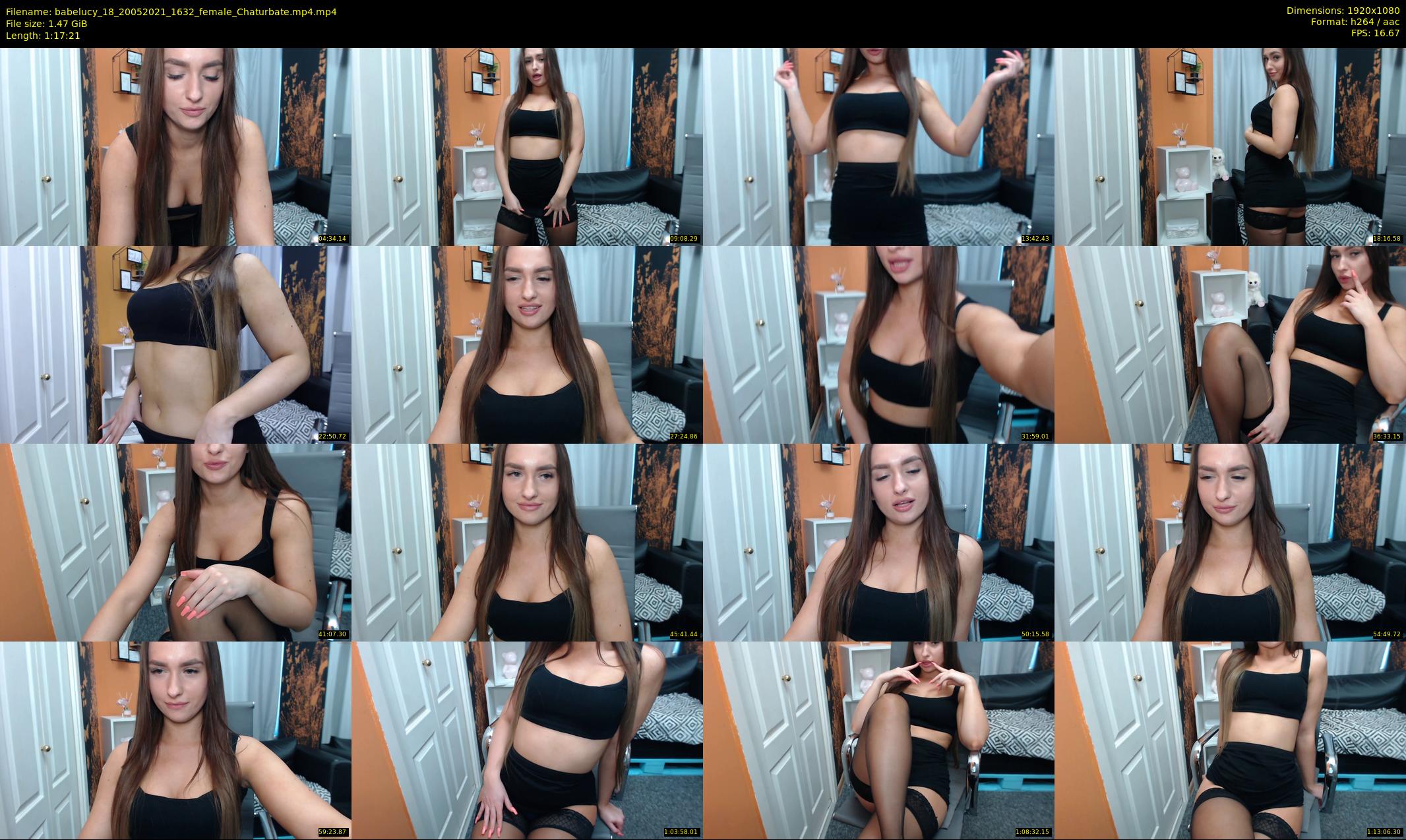 babelucy_18 — 78 minute Chaturbate female cam show recording, 1080p, May 20, 2021